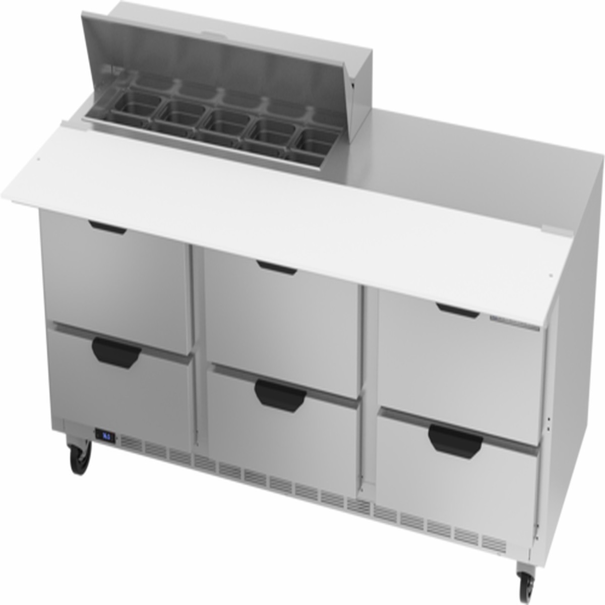 SPED72HC-10C-6 | 72' | Refrigerated Counter, Sandwich / Salad Unit