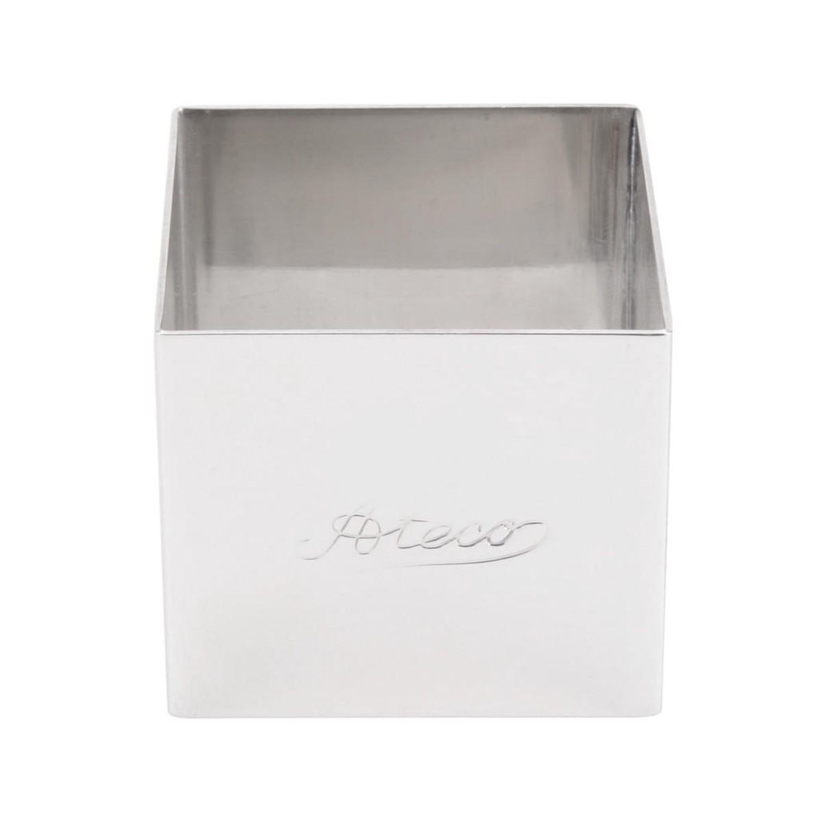 Square Mold - Stainless Steel, 2 x 1.75-in