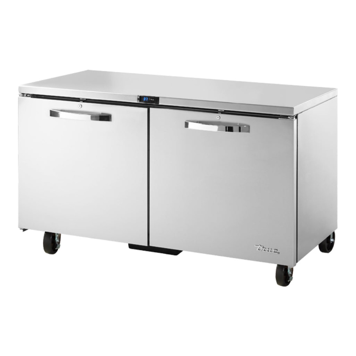 True TUC-60-ADA-HC~SPEC3 60" ADA Compliant Solid 2-Door Undercounter Refrigerator