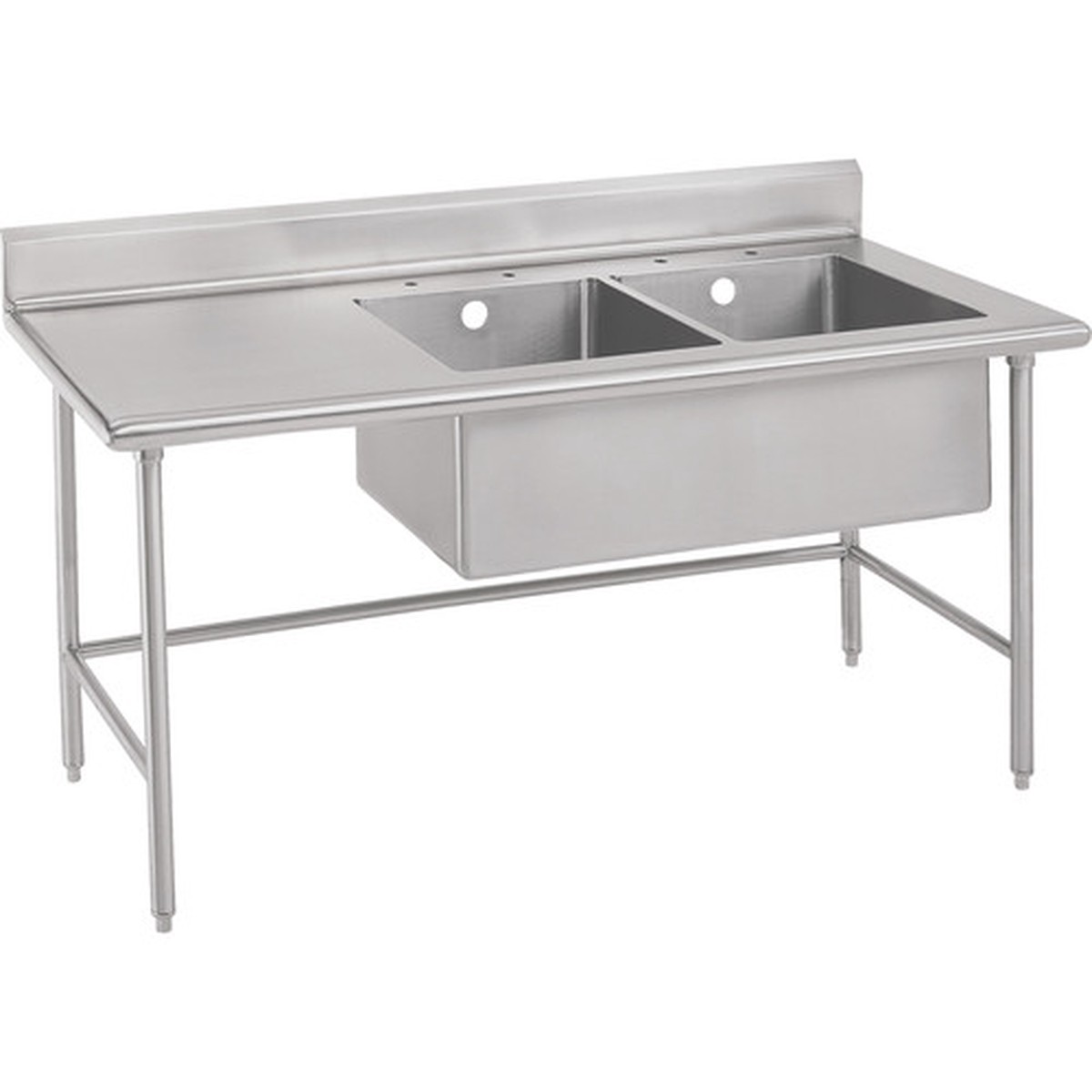 WTBC-3048-16 | 48' | Work Table, 40 - 48, Stainless Steel Top