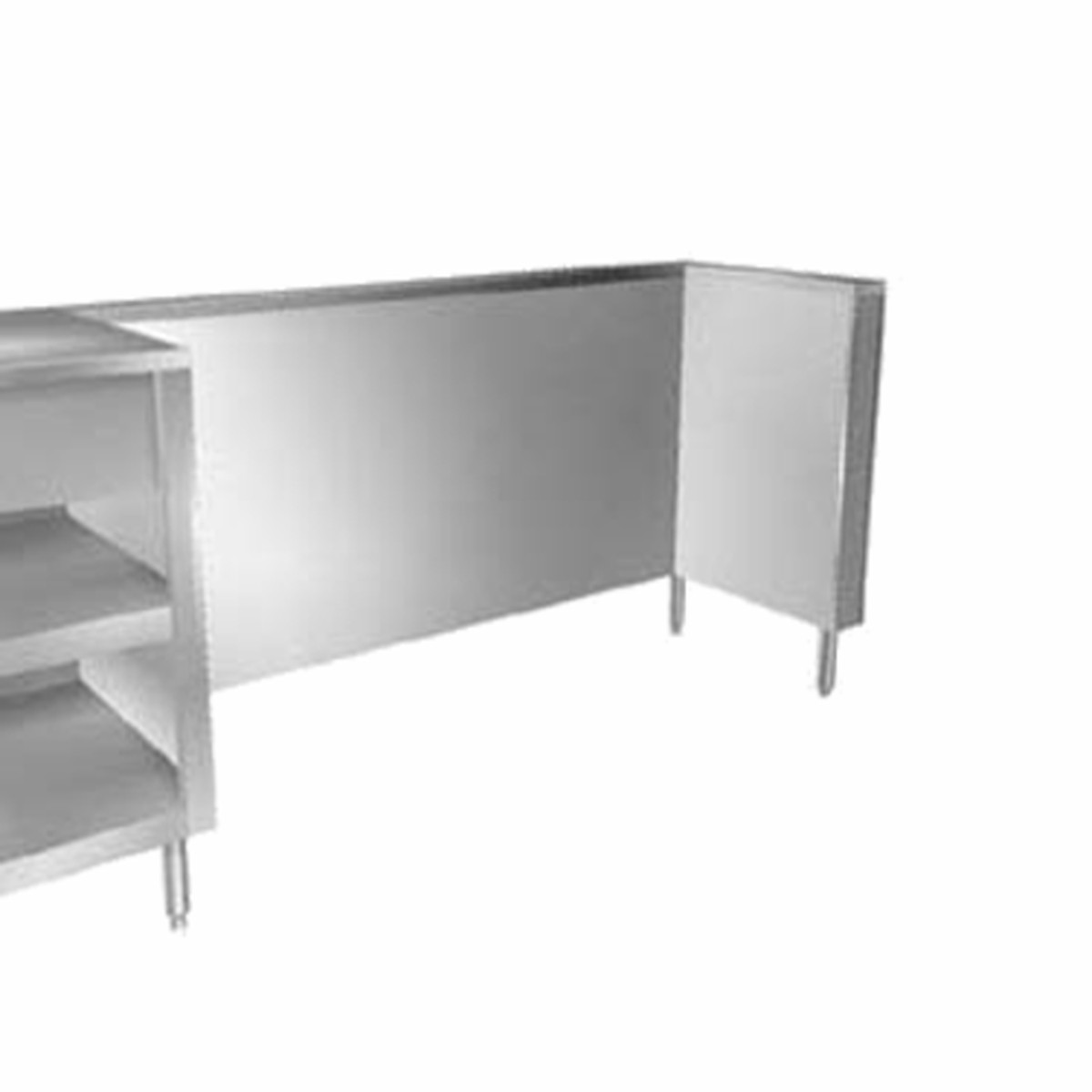 380-25SS | 48' | Serving Counter, Skeleton Unit