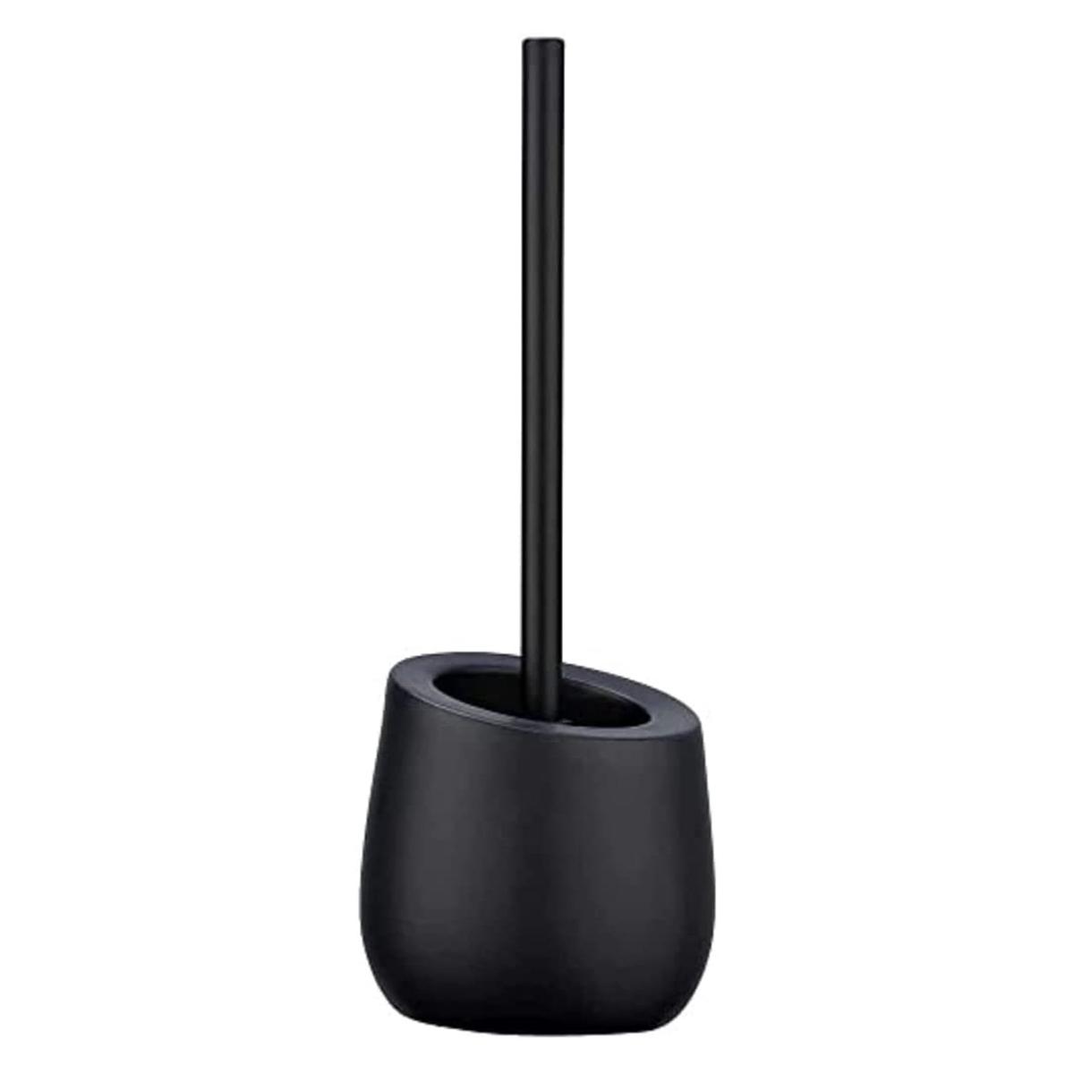Badi Toilet Brush With Holder - Black