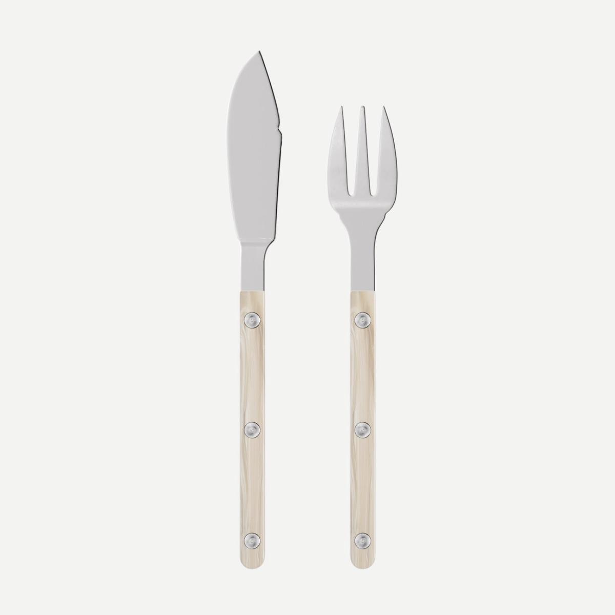 Bistrot Horn, Faux Horn - Fish set