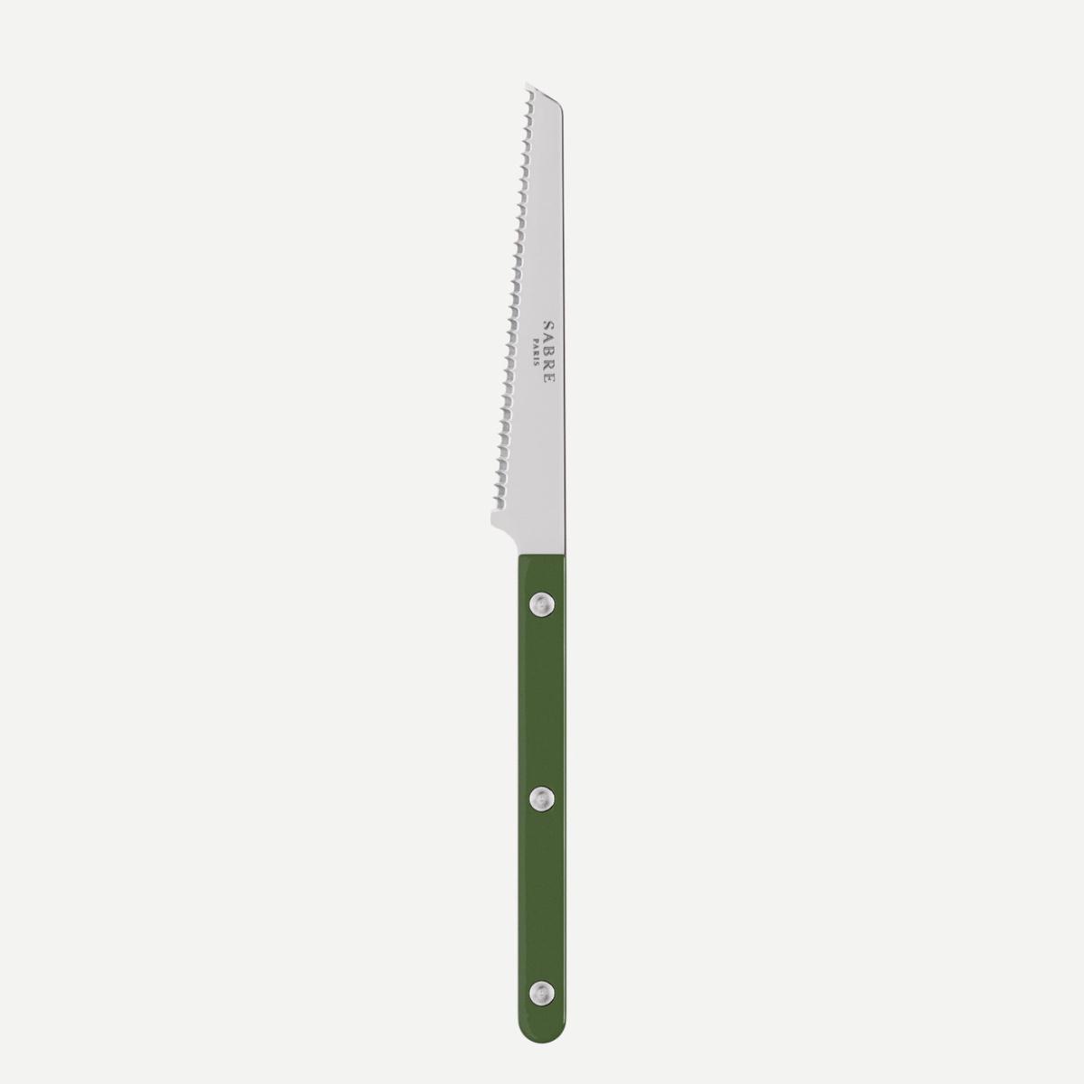 Bistrot Solid, Green - Tomato knife