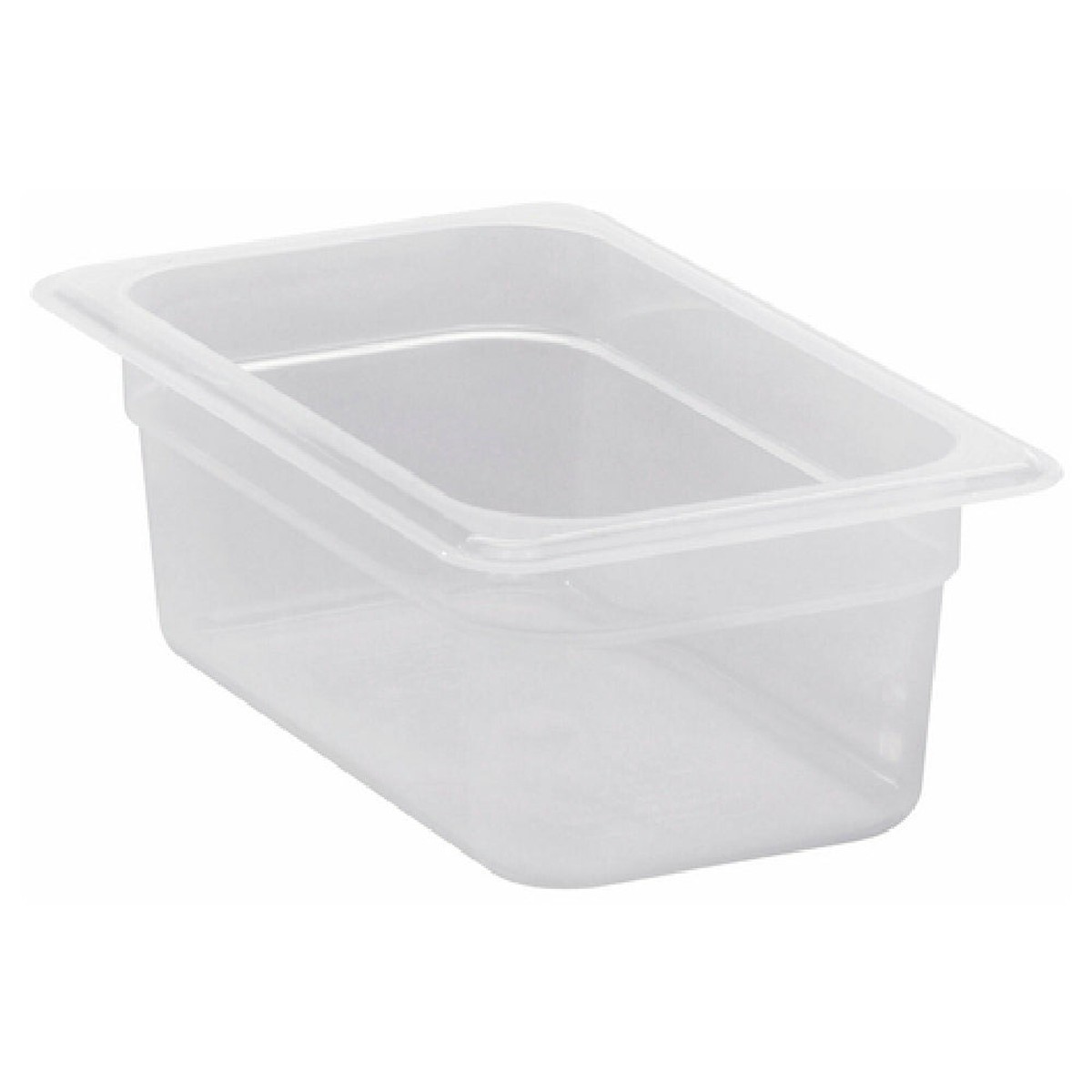 Cambro 44PP190 1/4 Size Food Pan Translucent Polypropylene NSF
