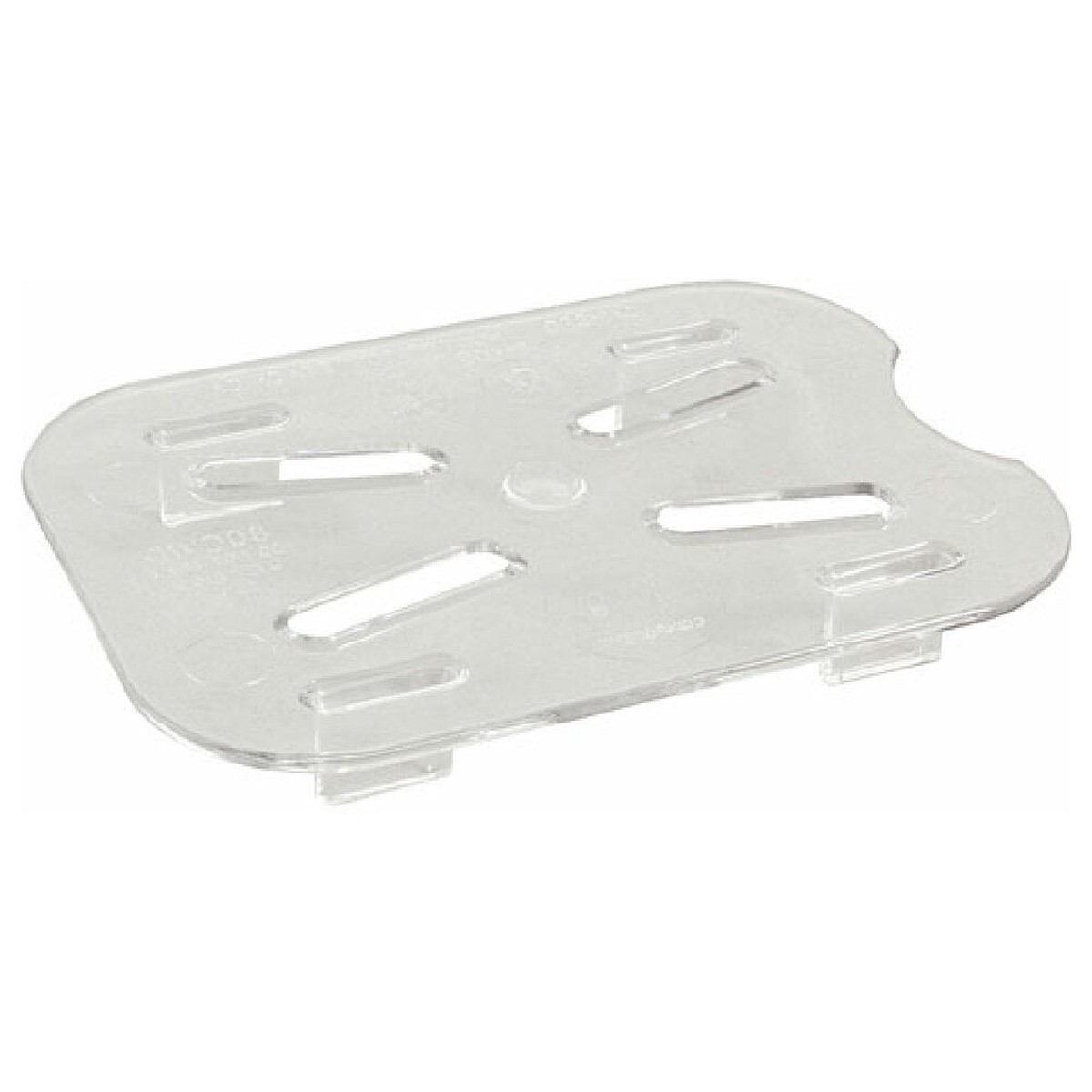 Cambro 80CWD135 1/8 Food Pan Drain Shelf Camwear Clear Nsf