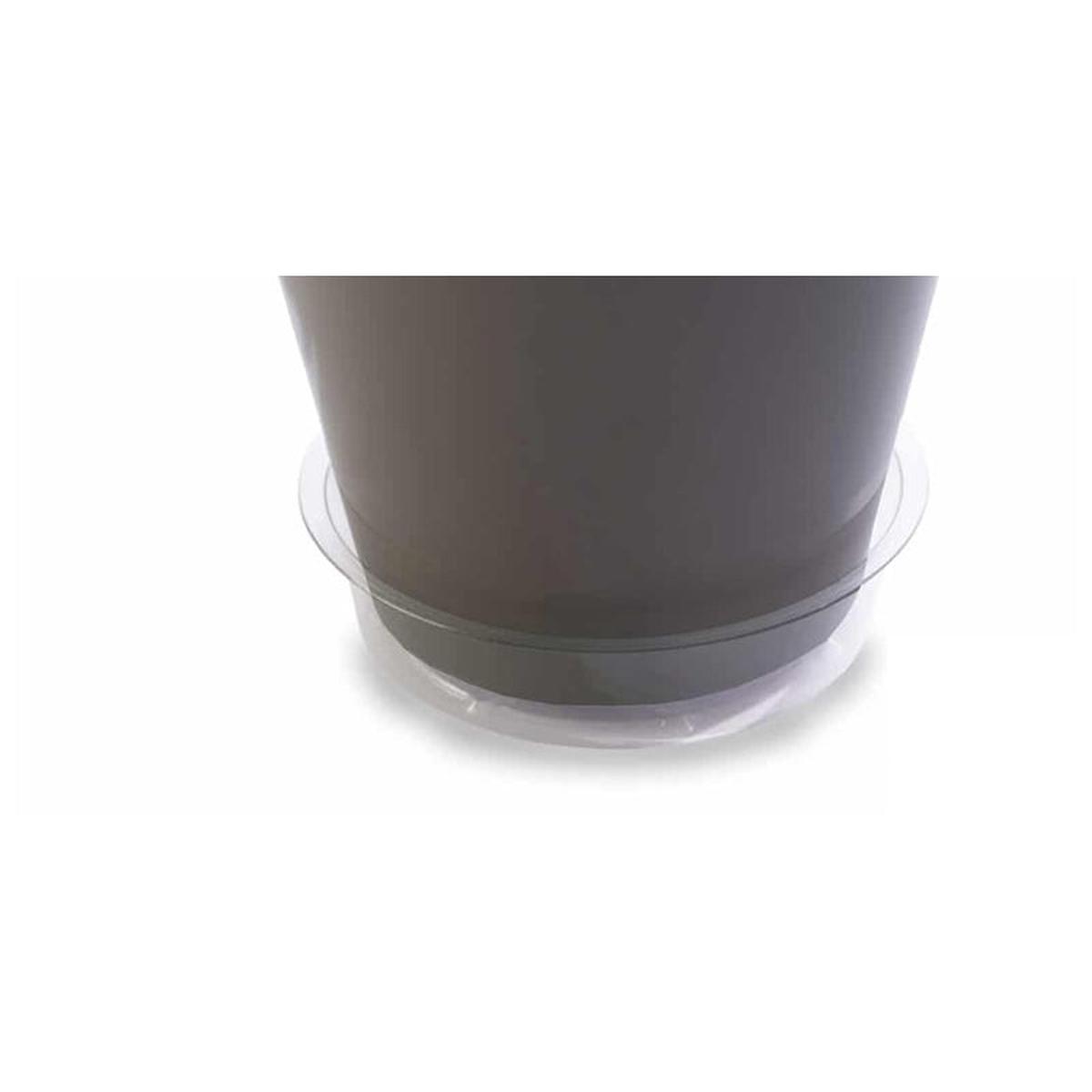 Deep Plastic Plant Saucer 14" - Clear