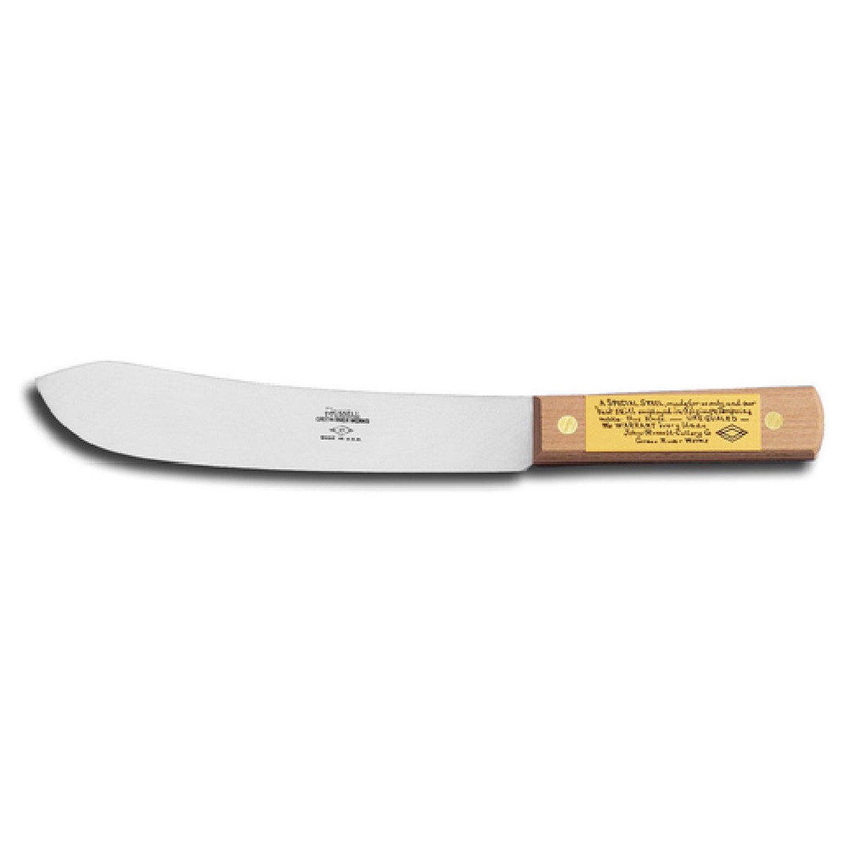 Dexter Russell 012-6BU 6 Inch High-carbon Steel Butcher Knife Beech Handle