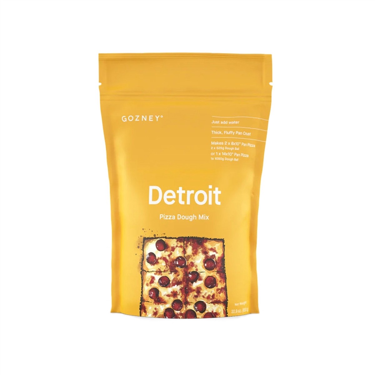 Gozney Detroit Pizza Dough Mix