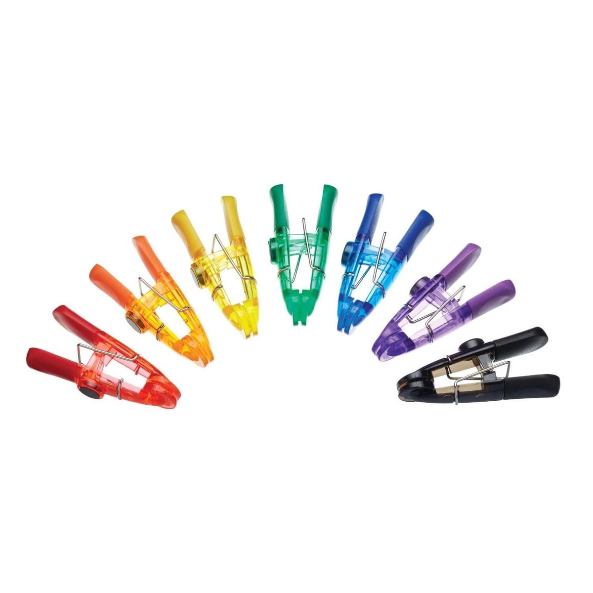 KitchenCraft Magnetic Multi-Purpose Bag Clips - Set of 7