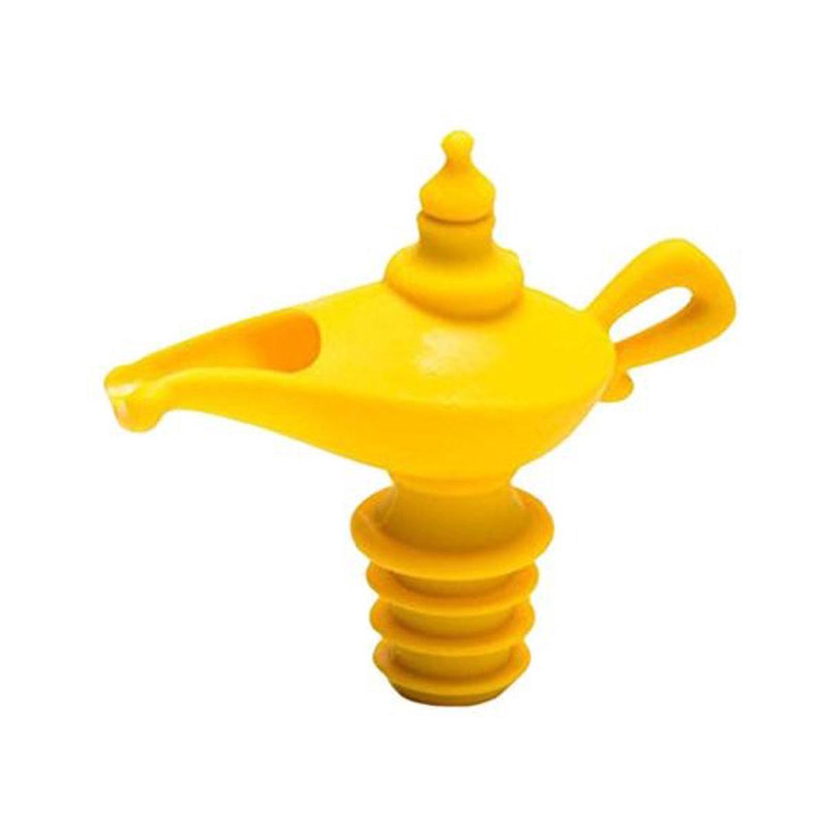 Oil Nozzle Stopper  Aladdin Lamp Shape - Gold