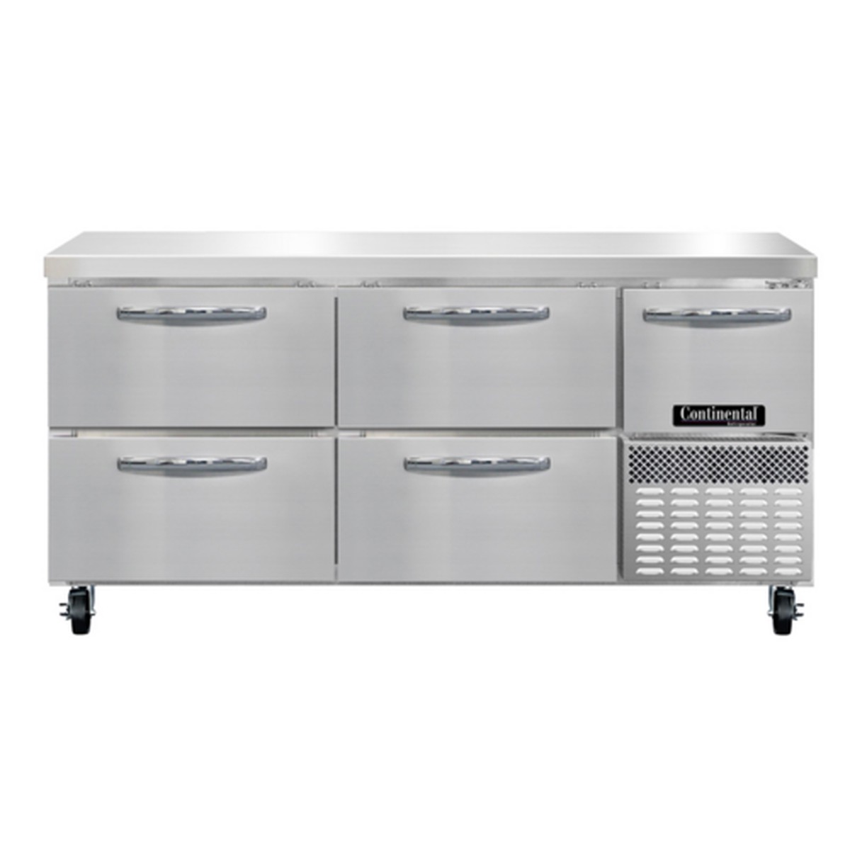 RA68SN-D | 68' | Refrigerated Counter, Work Top