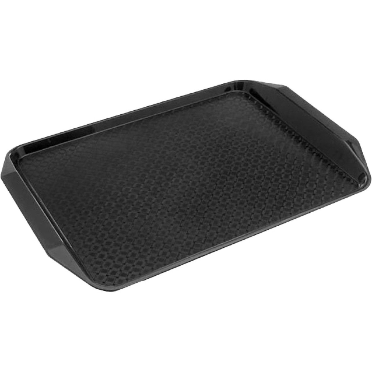Serving Tray Polypropylene Rectangular 427x298x30mm Black | JGM306