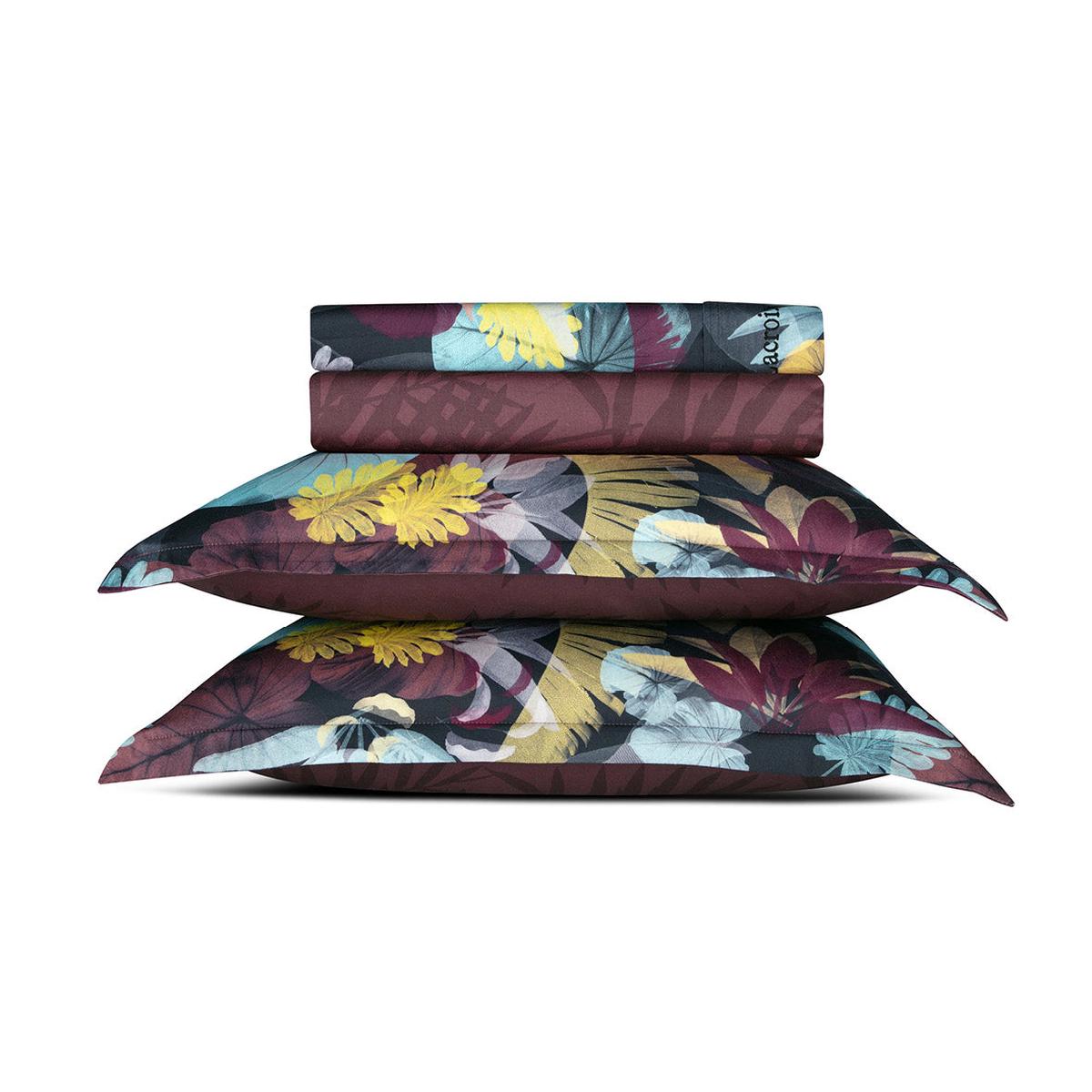 Sheet set cotton satin - Tanzanie Plum