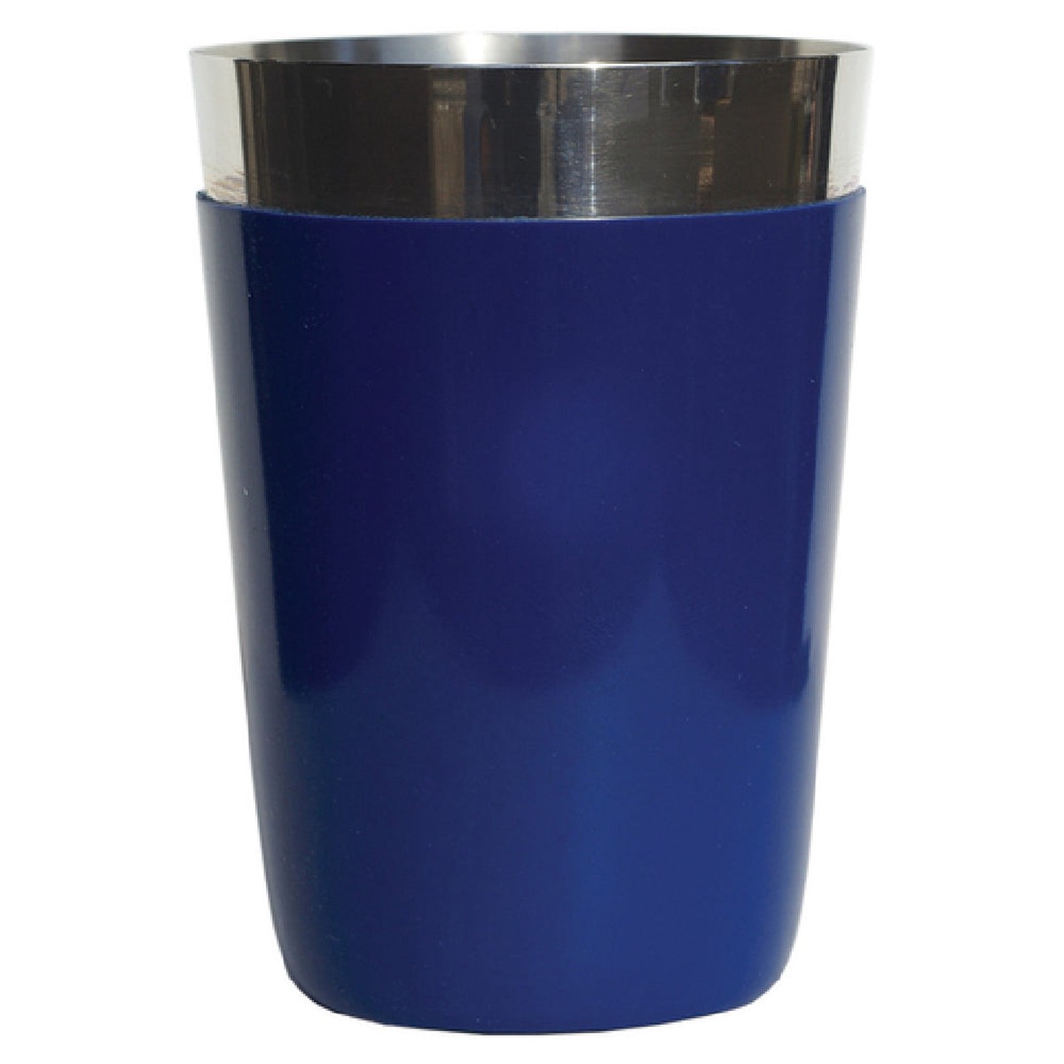 Spill-Stop 103-51 16 Oz Cocktail Shaker Stainless Steel Blue Vinyl Coated