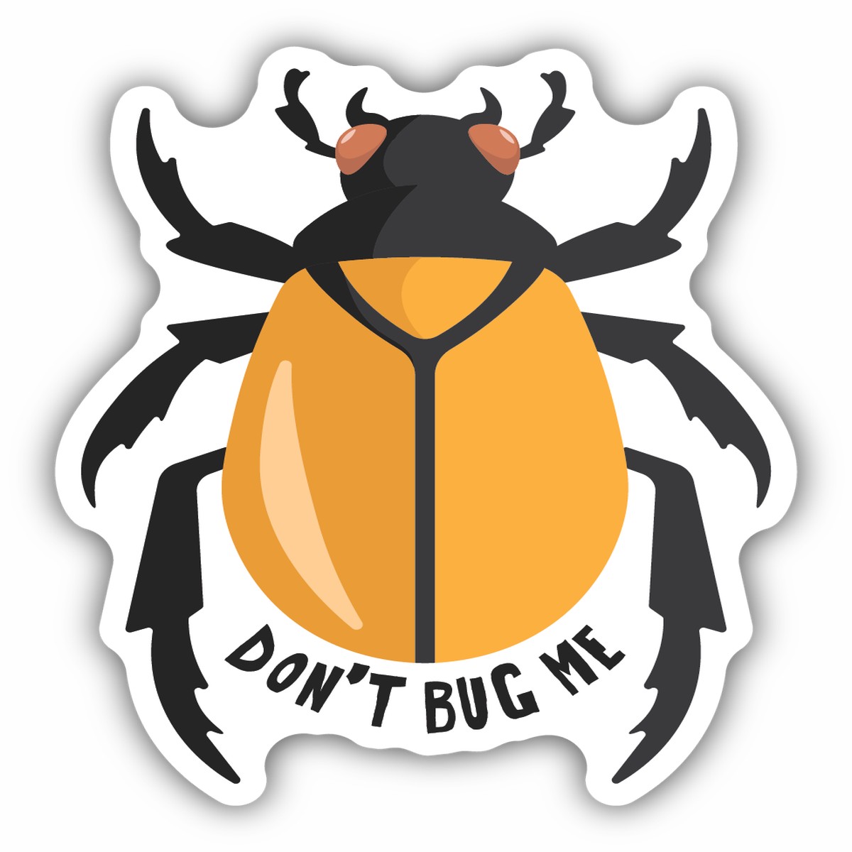 Stickers Northwest - Beetle, Don't Bug Me Sticker