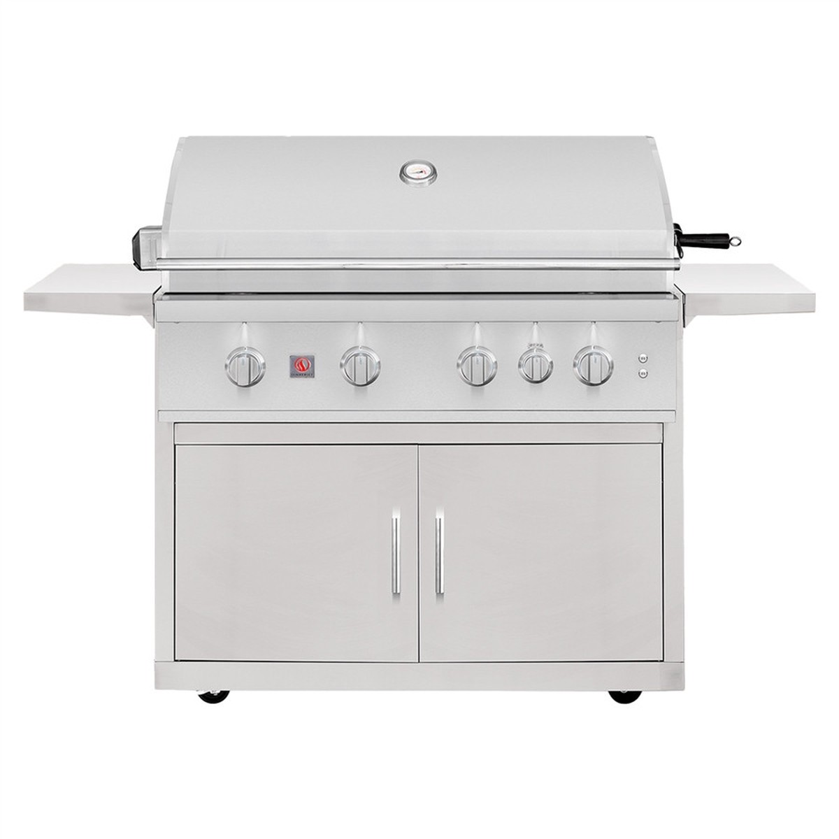 Summerset 40" TRL Pro Gas Grill on Standard Cart with Rotisserie Kit