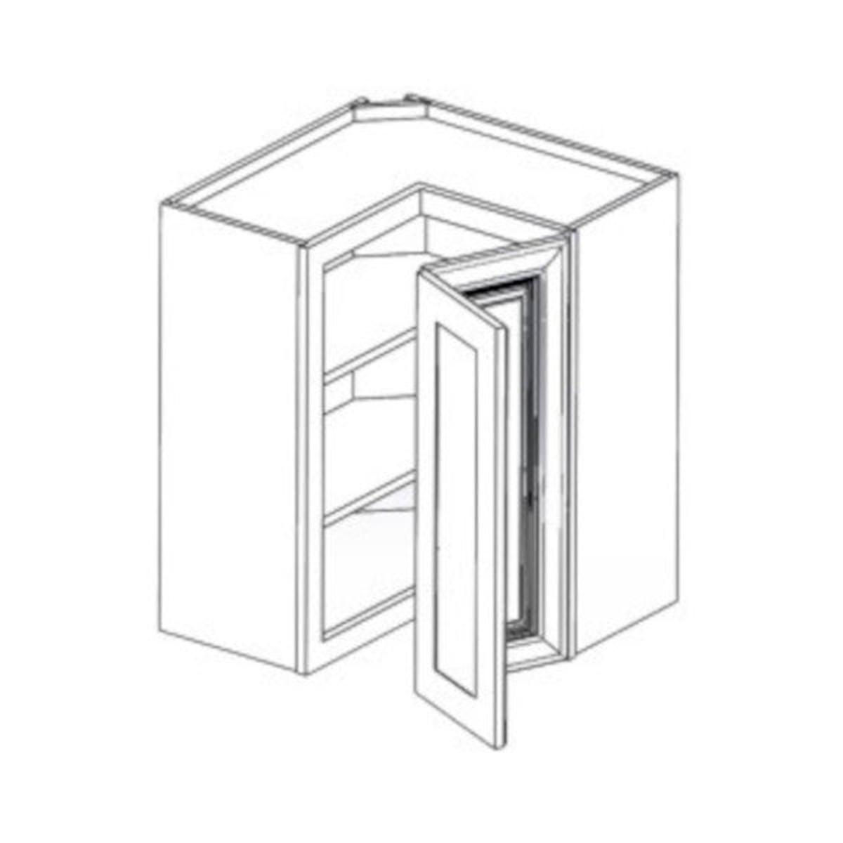 Toffee Shaker 24" x 36" Easy Reach Wall Cabinet