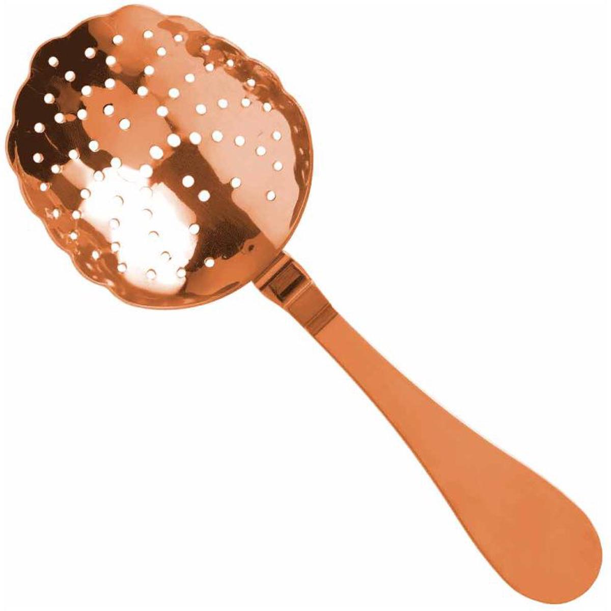 Urban Bar Biloxi Copper Julep Style Cocktail Strainer 21cm - Each