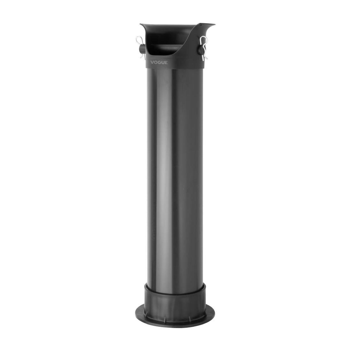 Vogue Plastic Coffee Knock Bin 13.5Ltr (Size: 854x232x247mm. Capacity: 13.5Ltr. Freestanding) PAS-JB017