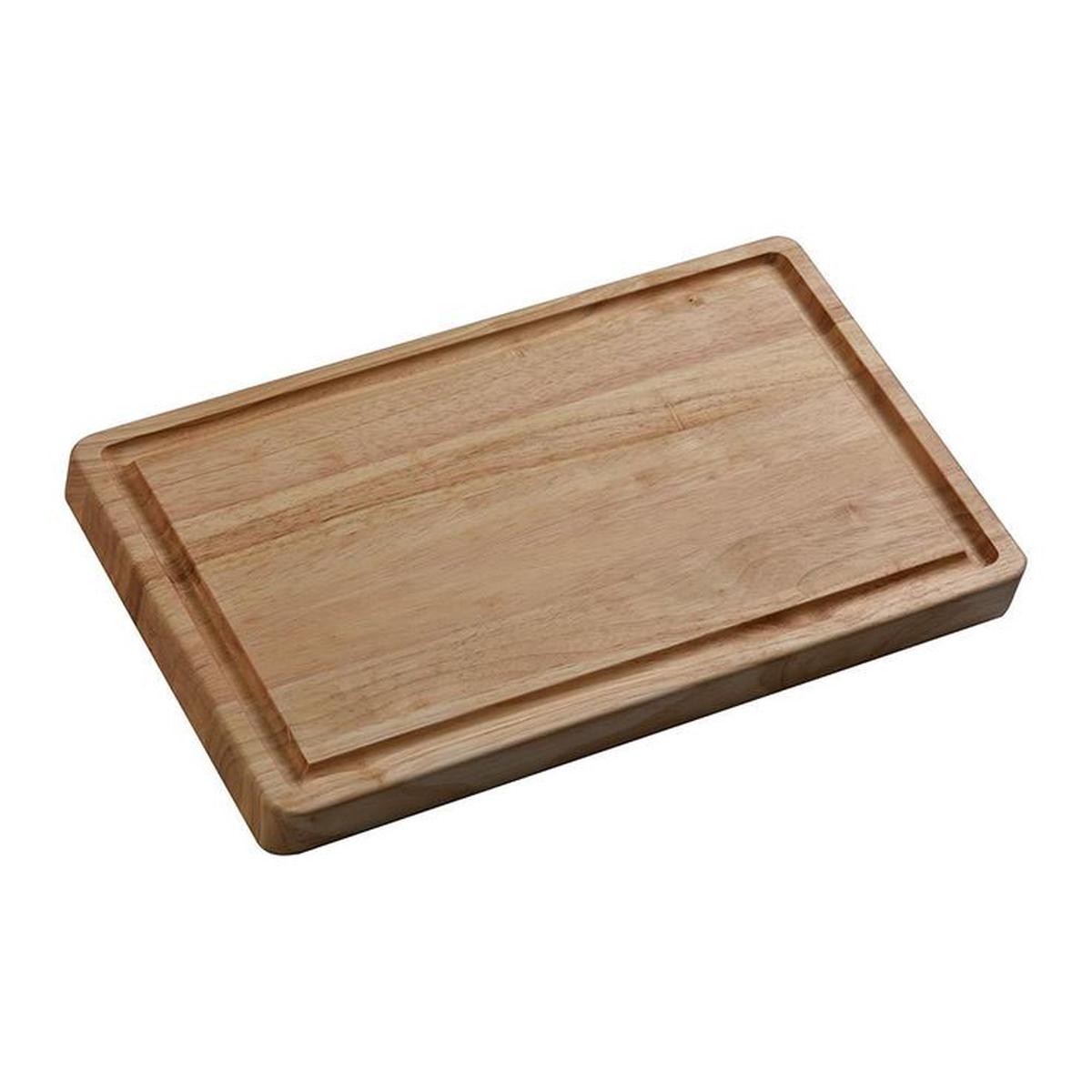 18 in. x 12 in. x 1.5 in. Hevea Chopping Block