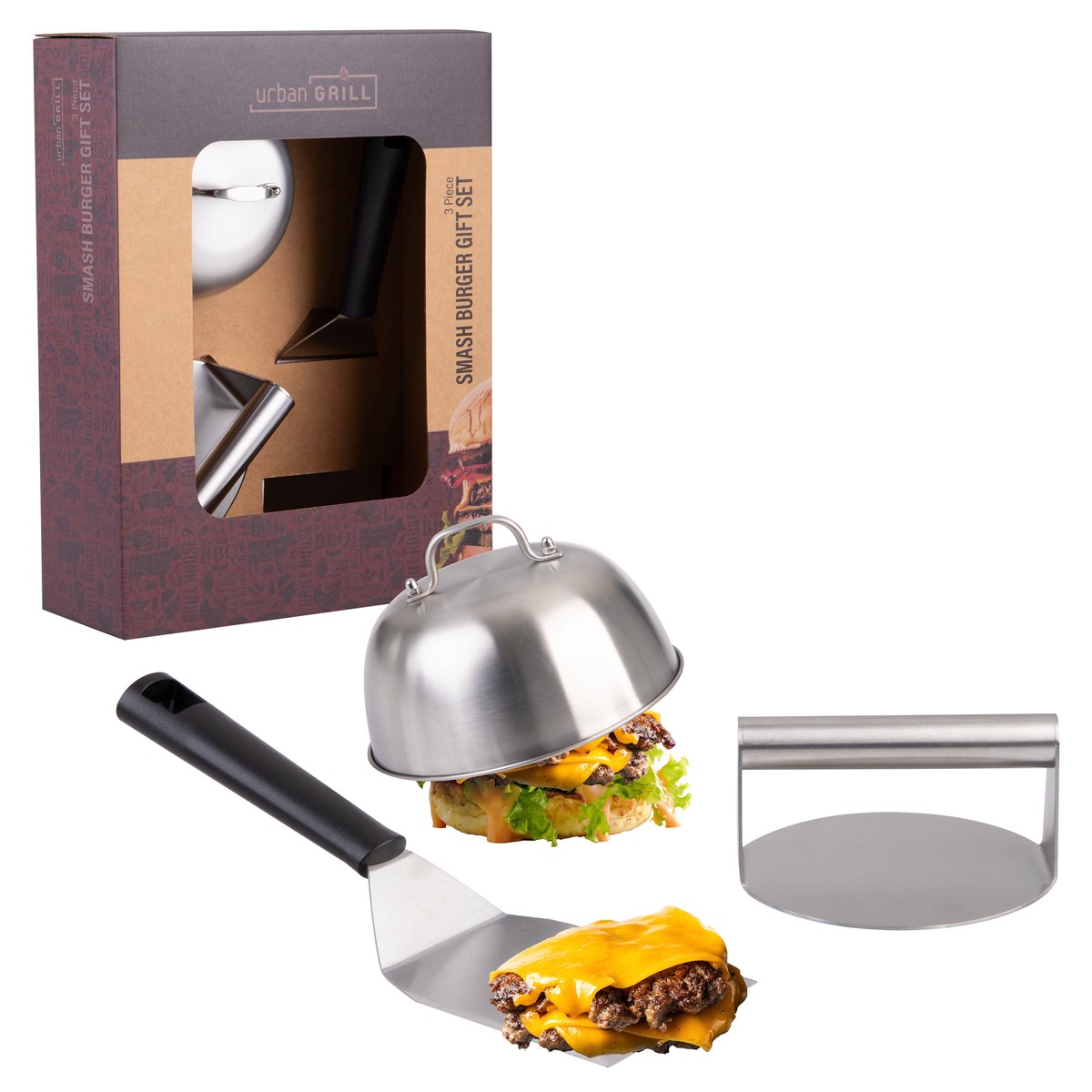 3 Piece Smash Burger Gift Set