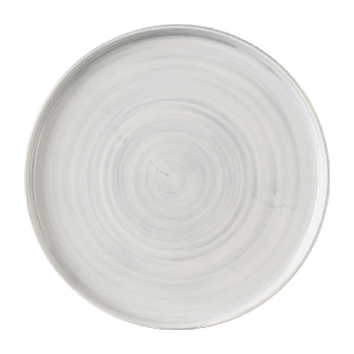 Churchill Stonecast Canvas Grey Walled Plates 280mm (6 Pack)
