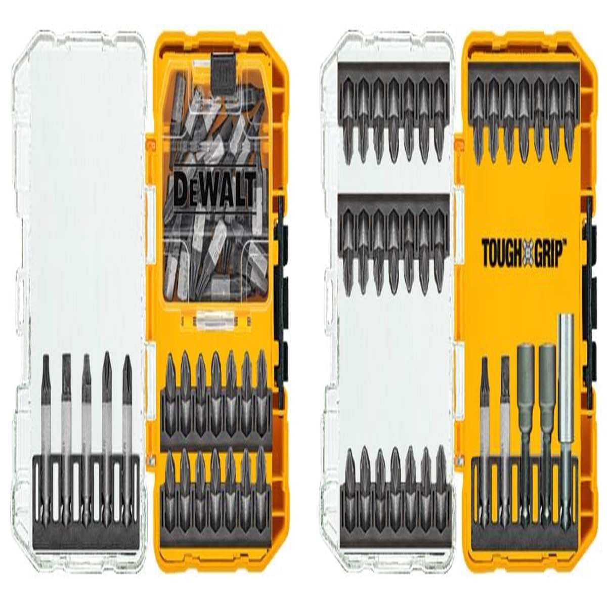 DEWALT Tough Grip 82-Piece Shank Screwdriver Bit Set