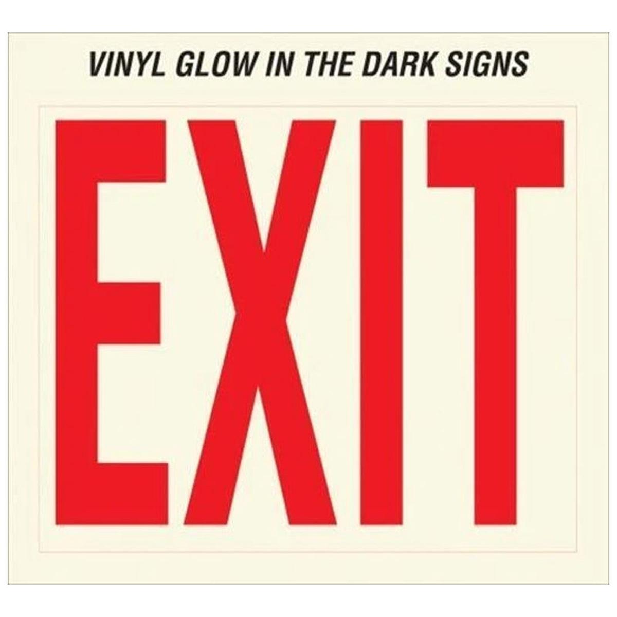 Glow In The Dark Exit Sign 1012 In-Multicolor