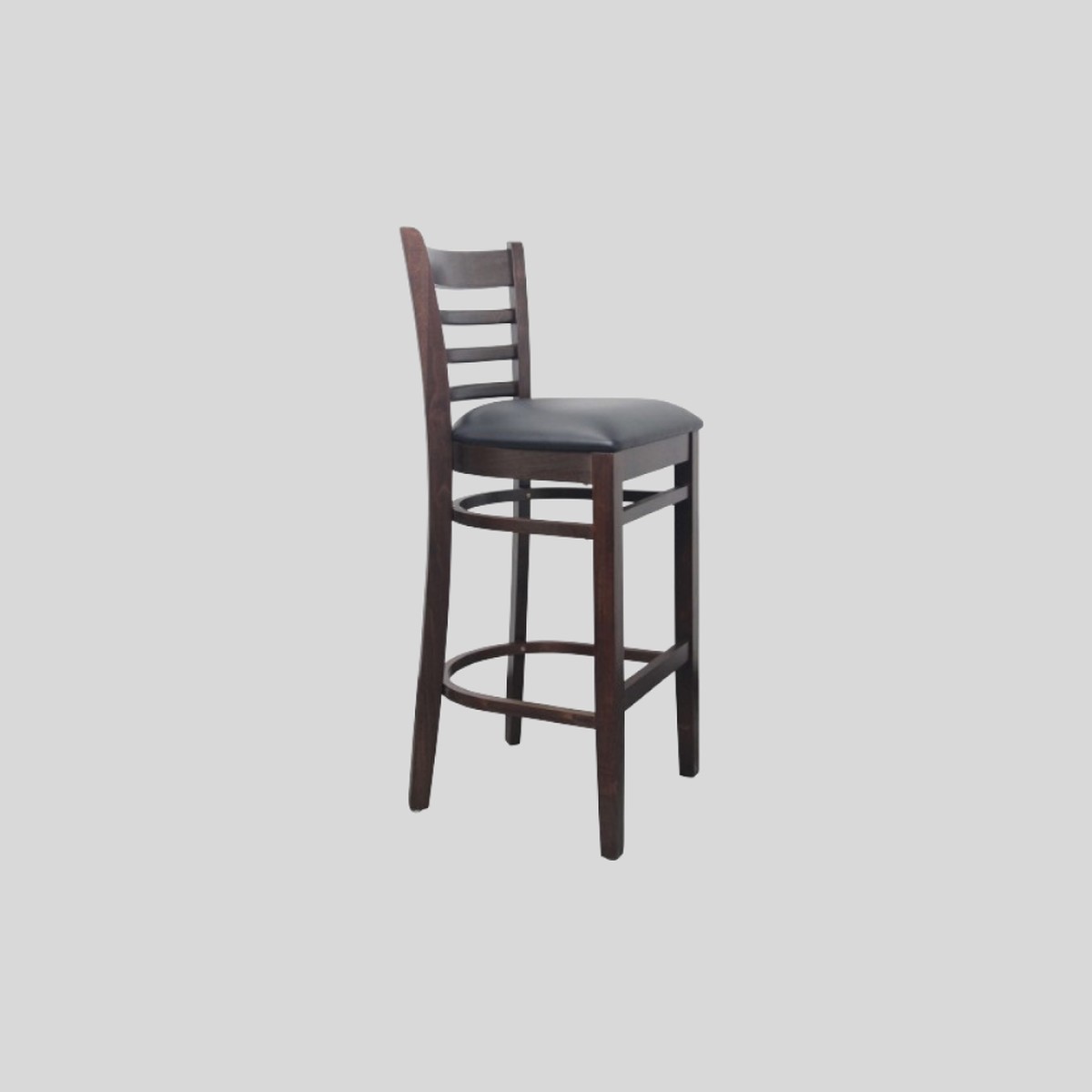 Nella Emma Walnut Bar Stool