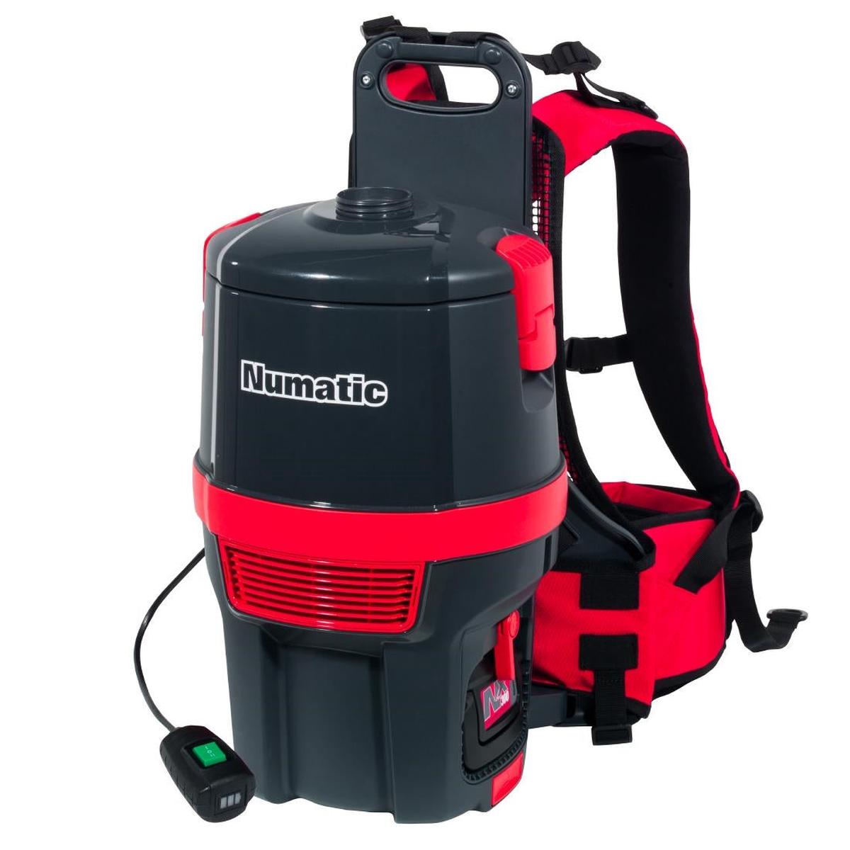 Numatic RSB150NX Cordless Backpack Vacuum Cleaner with 2x Batteries - CK265