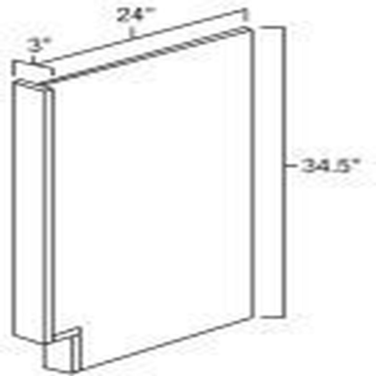 Sterling Base End Panel / Dishwasher Panel