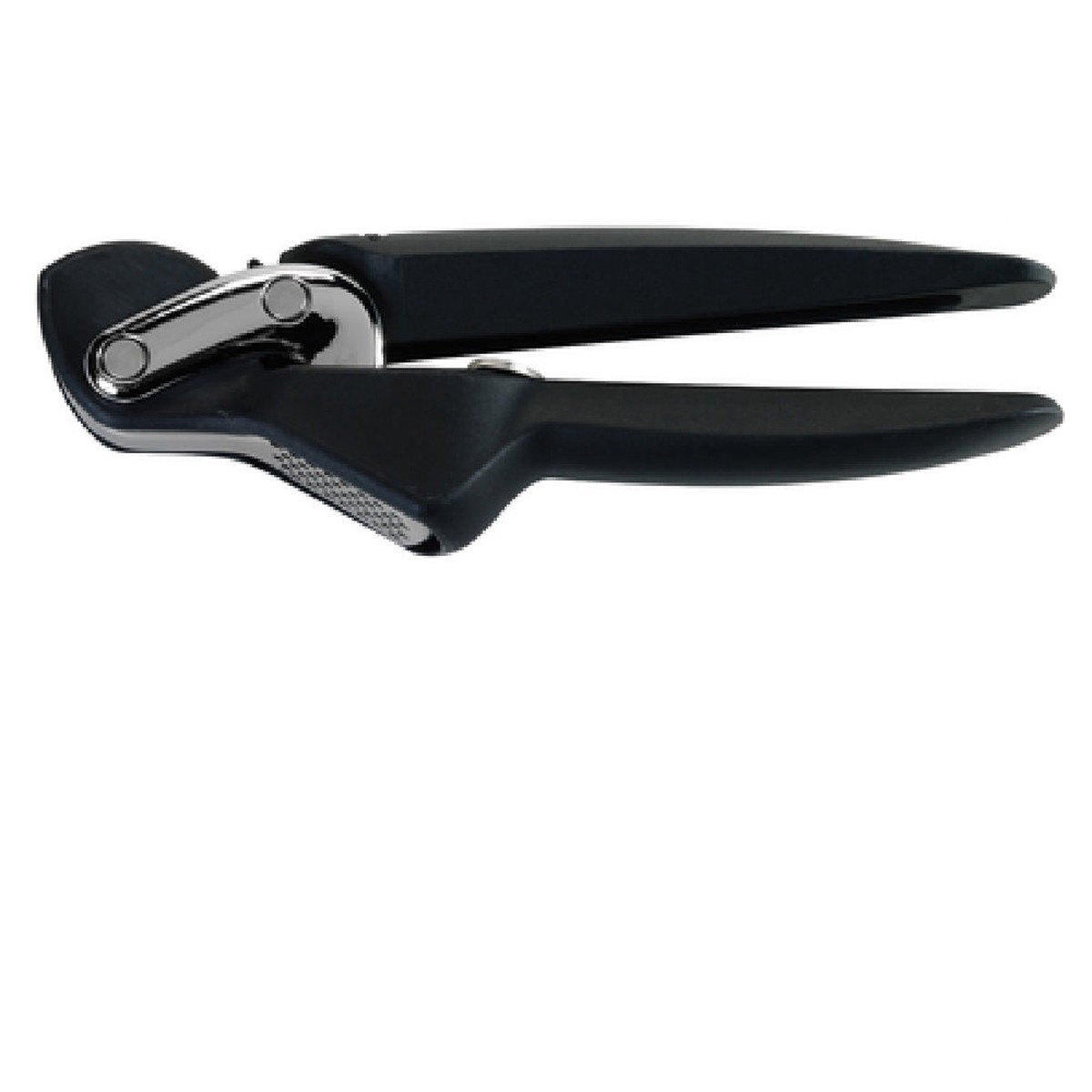 Taylor 102-238-001 Garlic Press Dual Gear Stainless Steel Black with Swing Out Plate