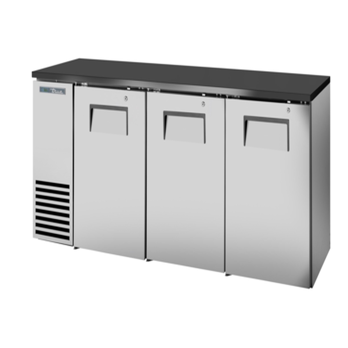TBB24-72-3S-Z1-BST-S-1 | 72' | Back Bar Cabinet, Refrigerated