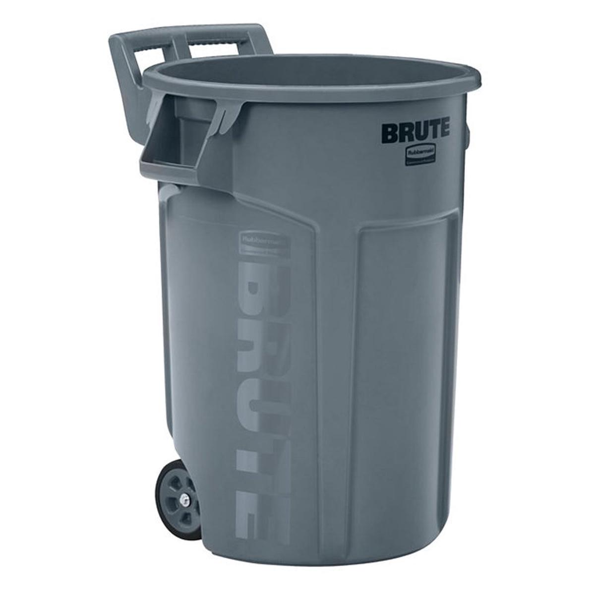 Rubbermaid Wheeled Trash Can 44Gal - Gray