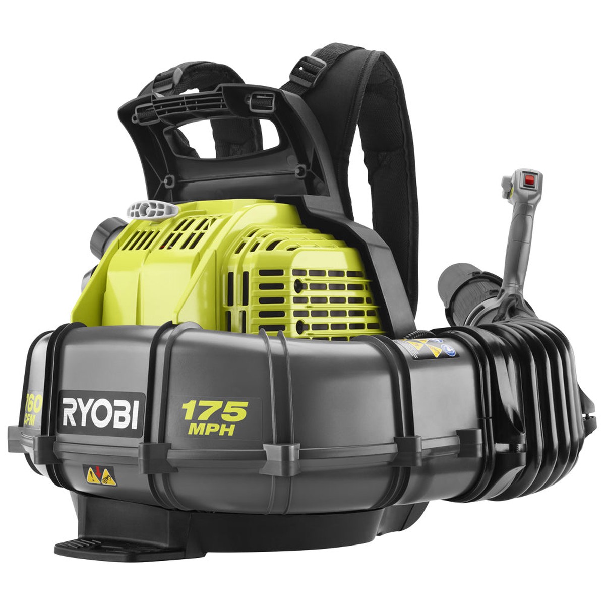 RYOBI 175 MPH 760 CFM 38cc Gas Backpack Leaf Blower