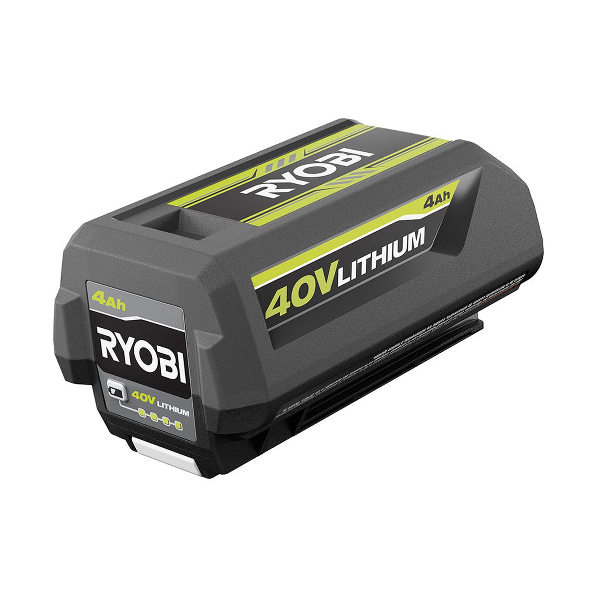 RYOBI 40-Volt Lithium-Ion 4 Ah High Capacity Battery