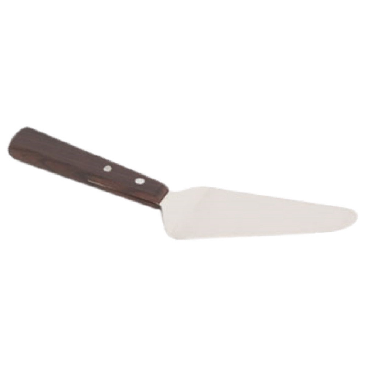 Royal Industries ROY PS Pie Server Stainless Steel Blade Wood Handle