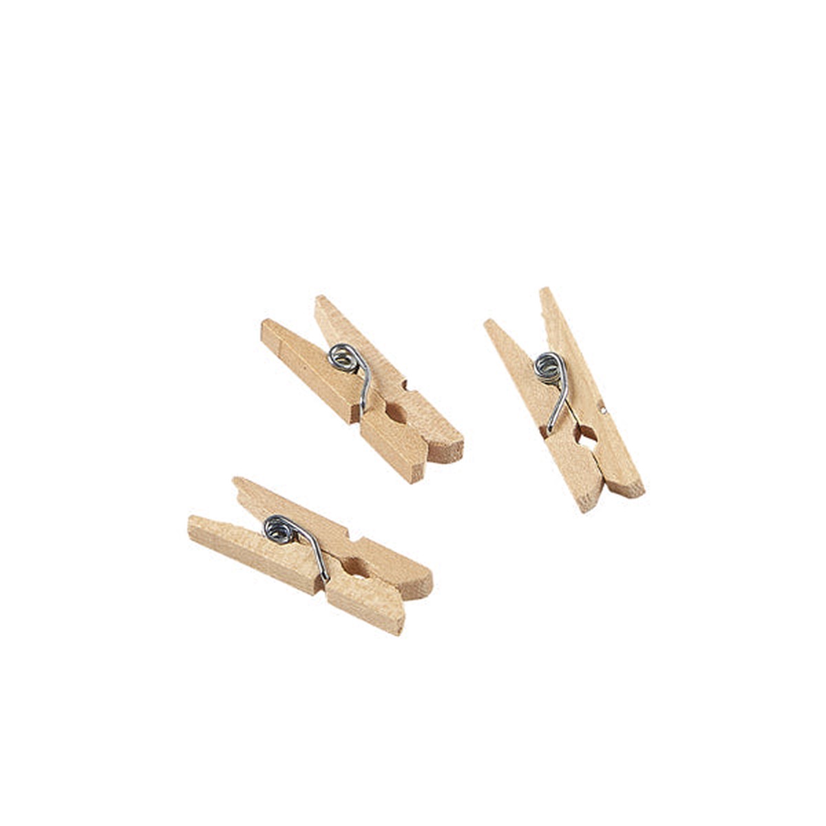 'Miniature Wooden Pegs 2.5cm/ 1" (1000pcs)***Pack of 6***