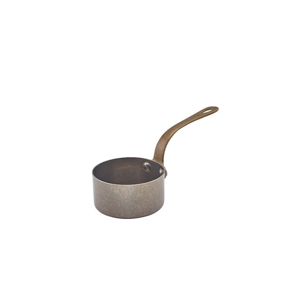 'GenWare Vintage Steel Mini Sauce Pan 7 x 3.75cm***Pack of 6***