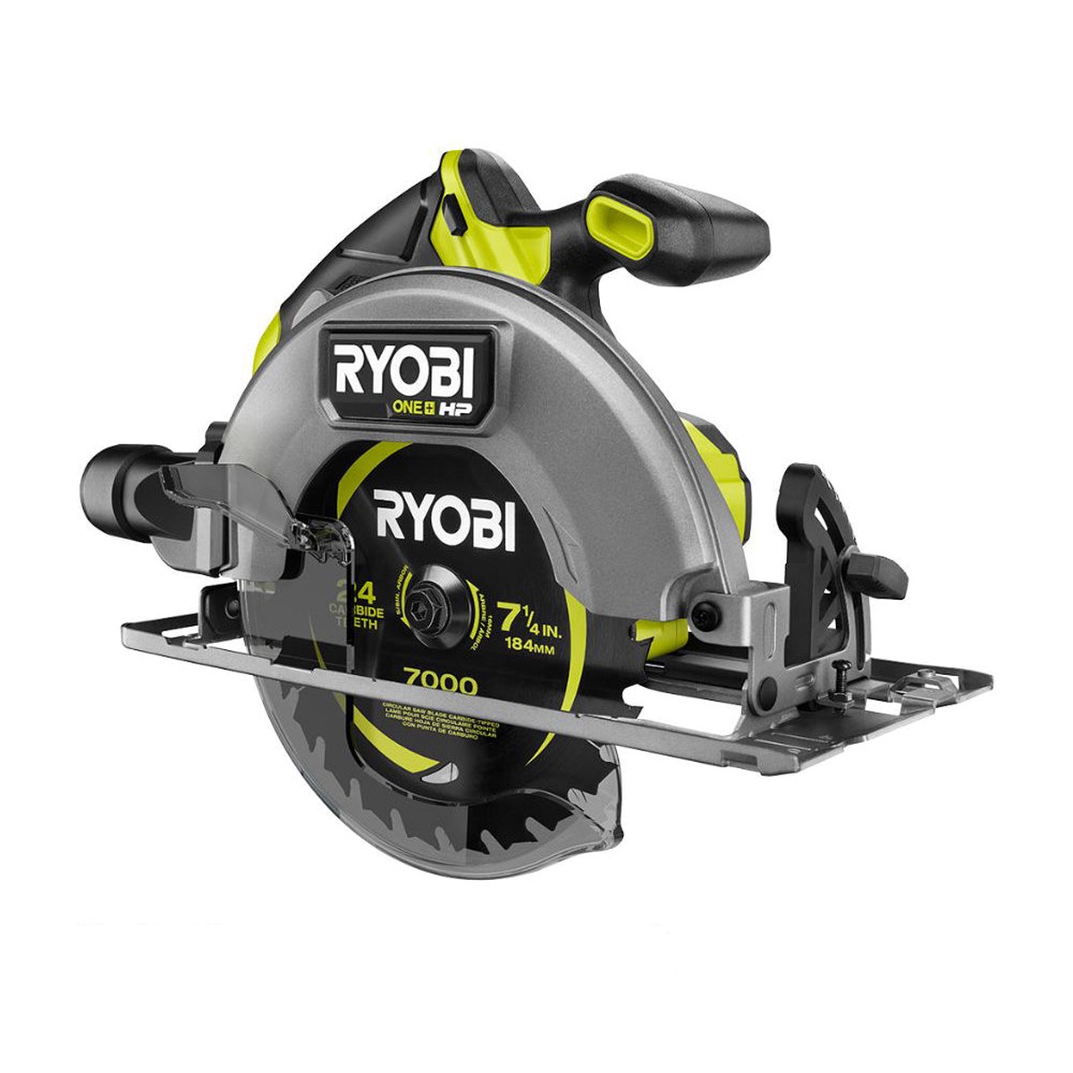 RYOBI 18V ONE+ HP Brushless 7-1/4 in. Cordless Circular Saw with 4.0 Ah Lithium-Ion Battery