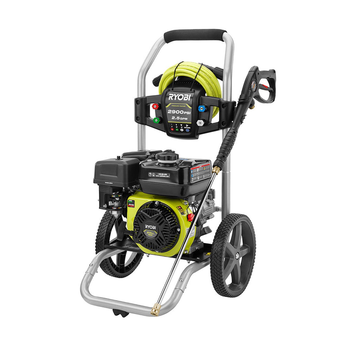 RYOBI 2,900 PSI 2.3 GPM Gas Pressure Washer with 15 in. Surface Cleaner