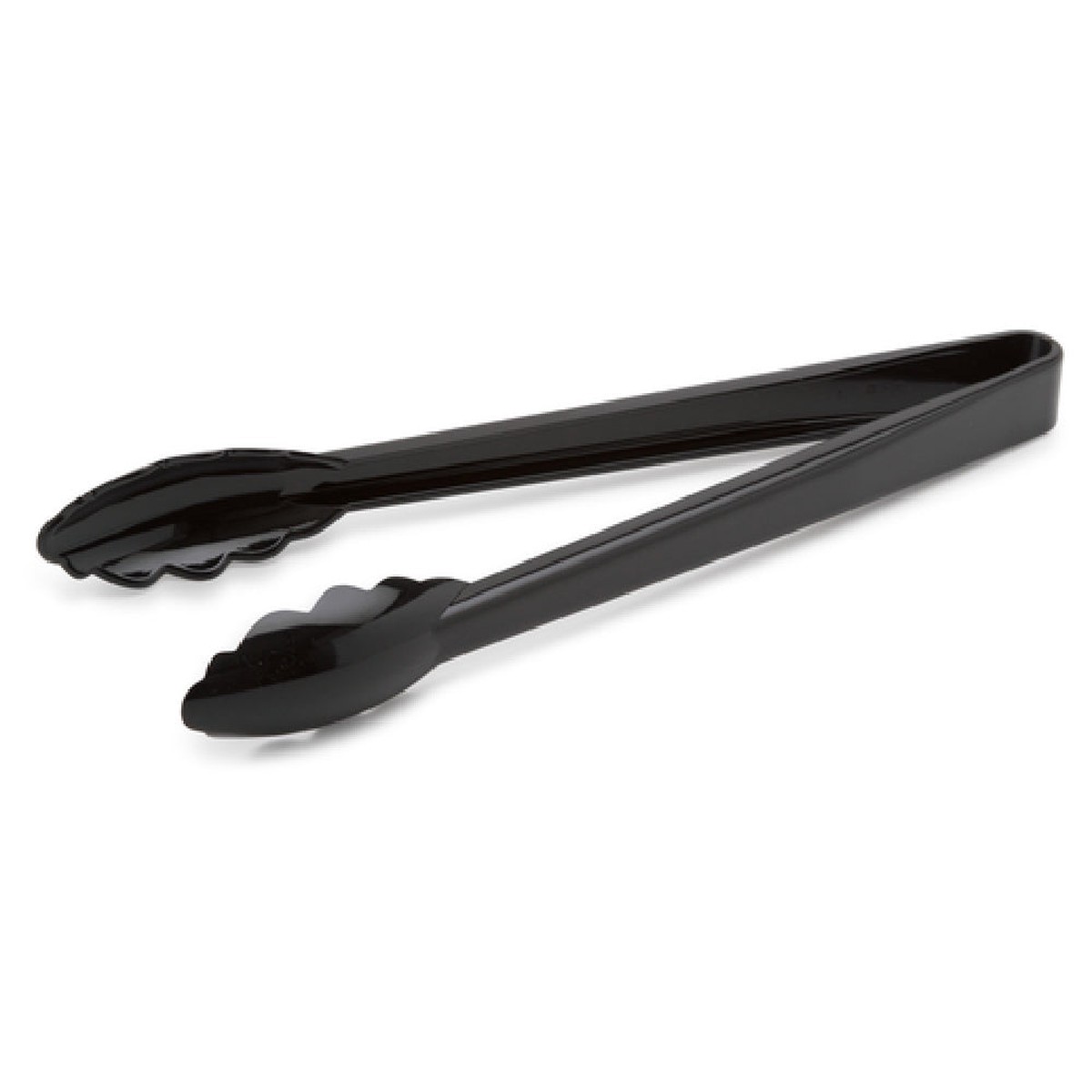 Royal Industries ROY PCT 12 BLK Tongs 12"L Plastic
