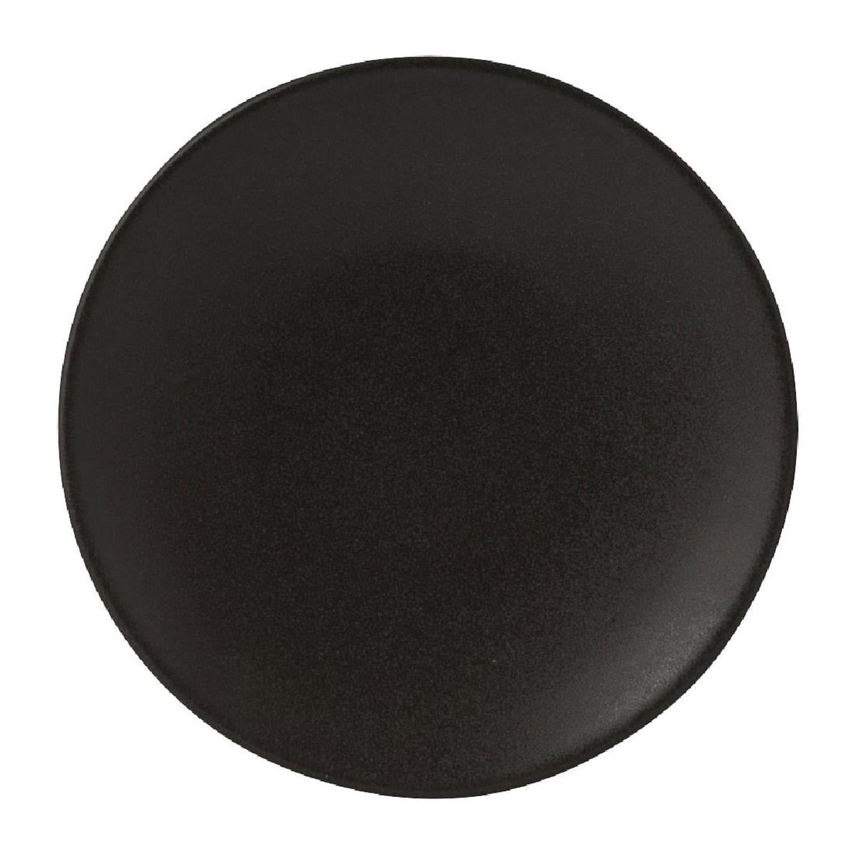 Zuma Charcoal Coupe Tapas Plates 130mm (6 Pack) PAS-FK324