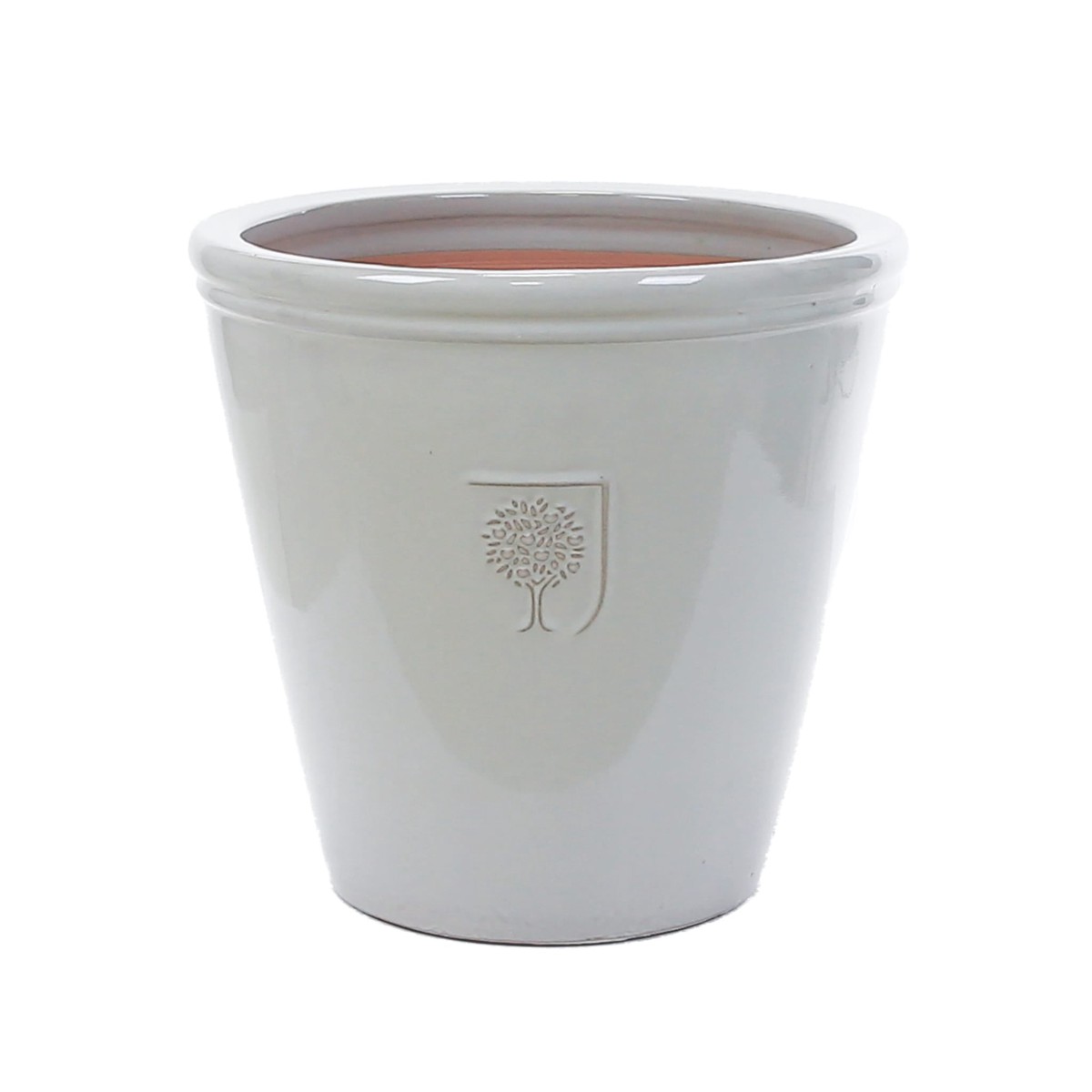 RHS CLASSIC 1 White Pot 21cm