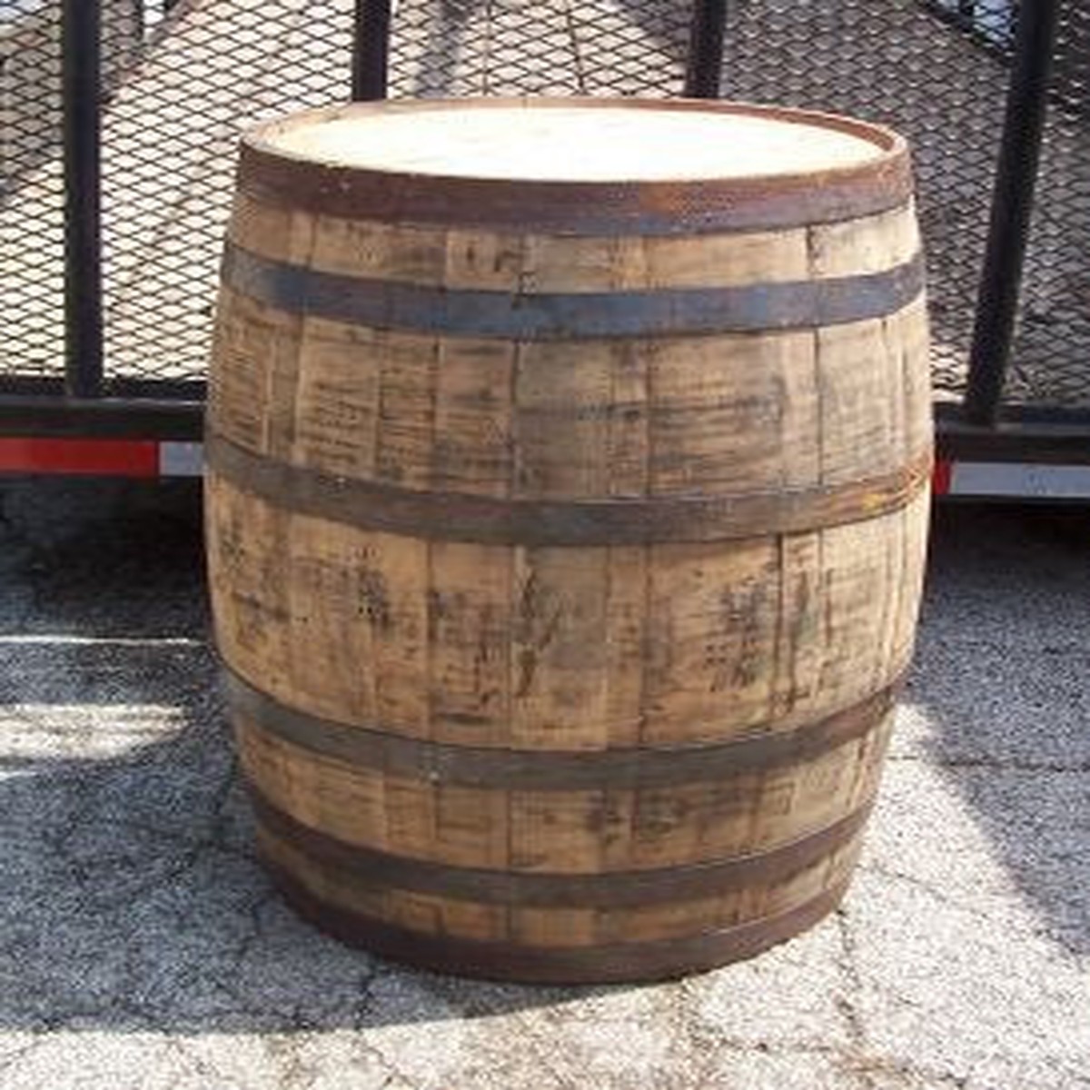 Raw Oak Gallon Barrel 64cm