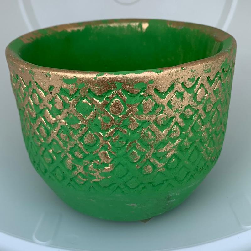 5" Ceren Green Lime Concrete