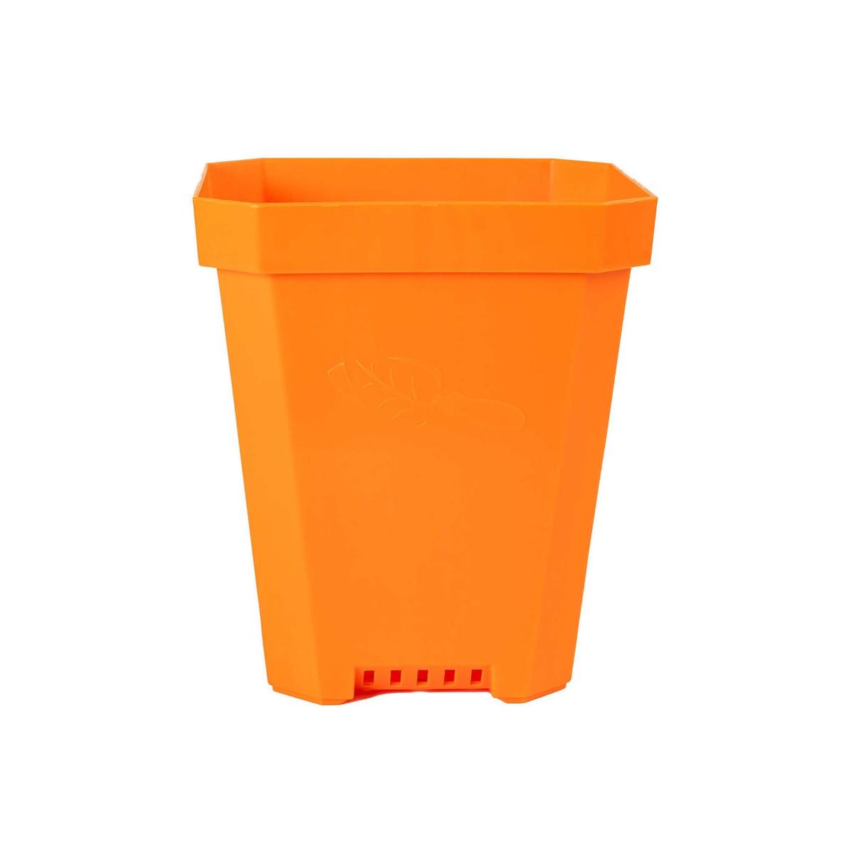 5" Heavy Duty Nursery Pots - Orange | 16 Pots
