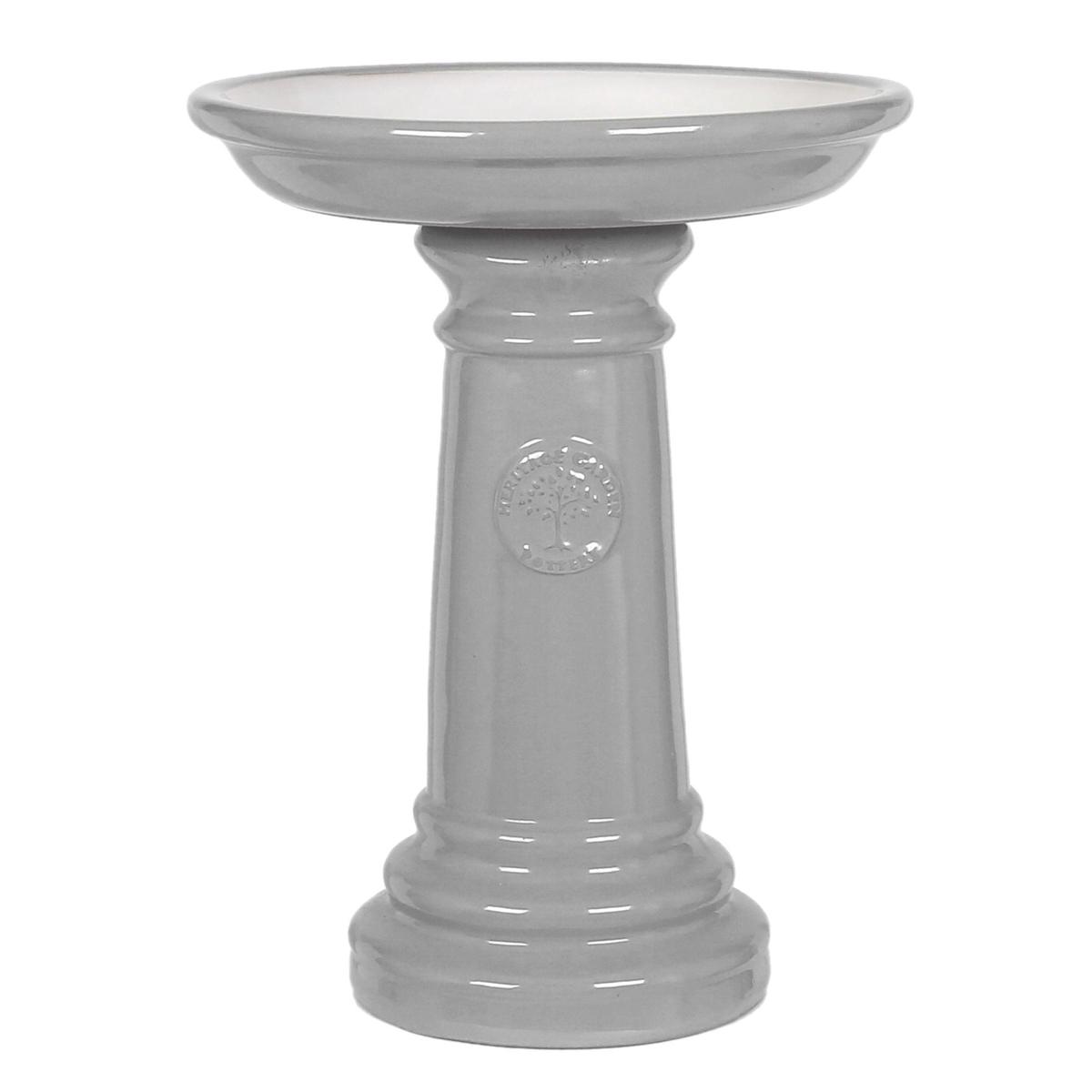 37CM HERITAGE BIRDBATH GREY