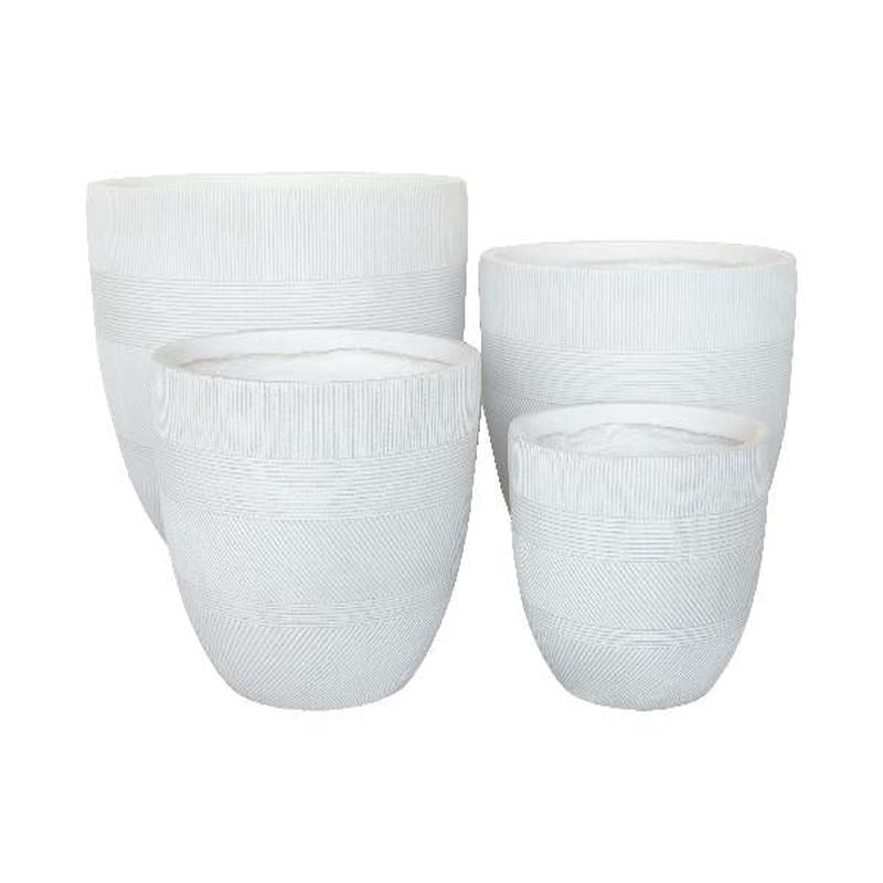 Winston Egg Pot White M